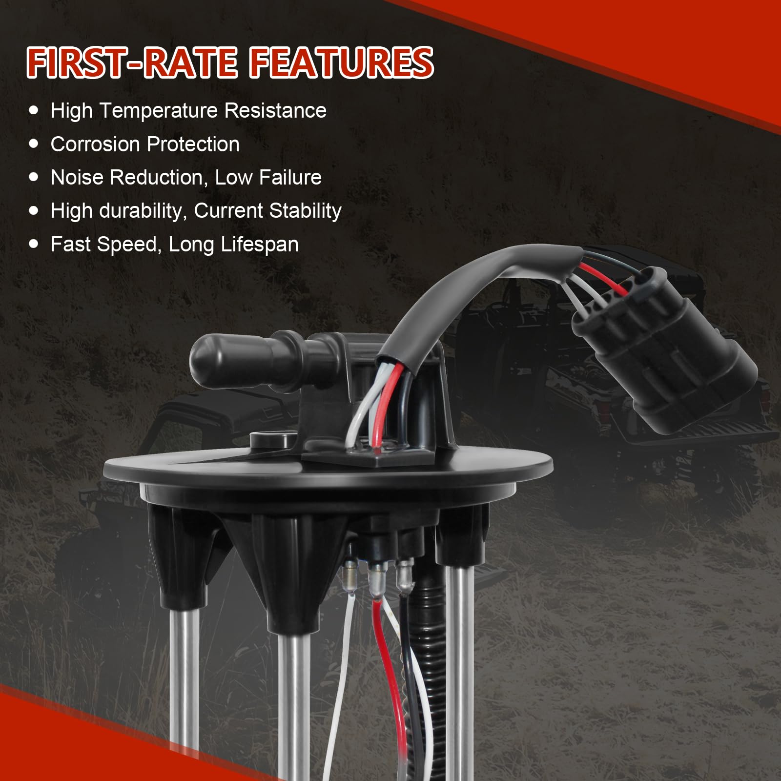 2208123 Electric Fuel Pump Assembly Compatible With Polaris Ranger XP 1000 EPS | Ranger Crew XP 1000 2018-2023, Fits for Polaris