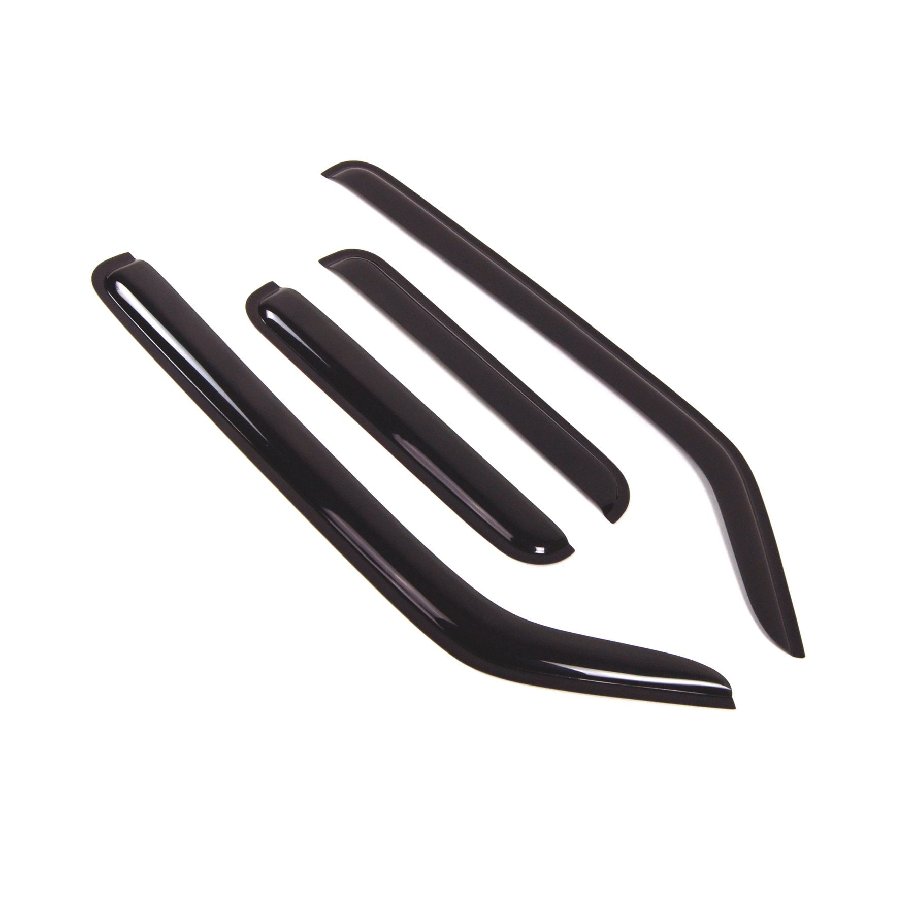 Tuningpros Outside Mount Window Vent Visors Rain Guards Compatible With Honda Element 2003-2011 | Side Window Wind Deflectors Ra