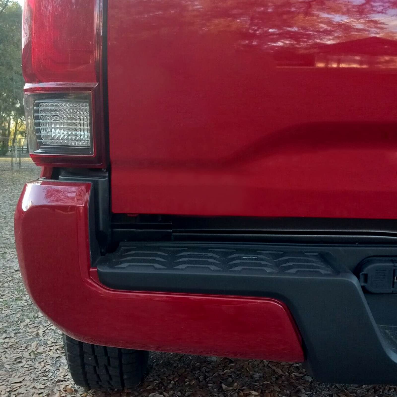 Hecasa Rear Bumper Outer Extension Insert Bracket Driver Side Lh Compatible With Tacoma 2016-2022 Replacement For To1104136