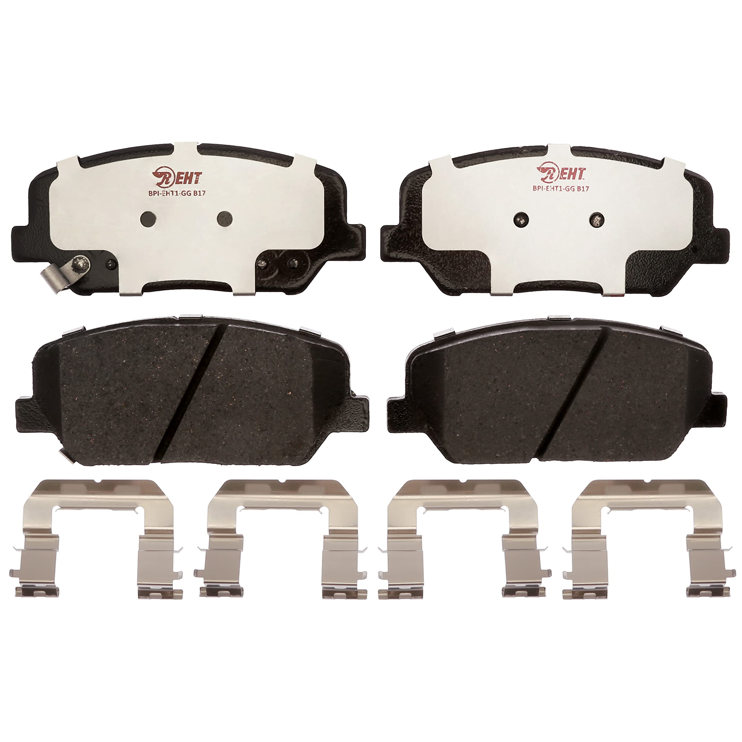 Raybestos Premium Raybestos Element3 Eht Replacement Front Brake Pad Set For Select 2010-2016 Hyundai Genesis Coupe And 2011-201