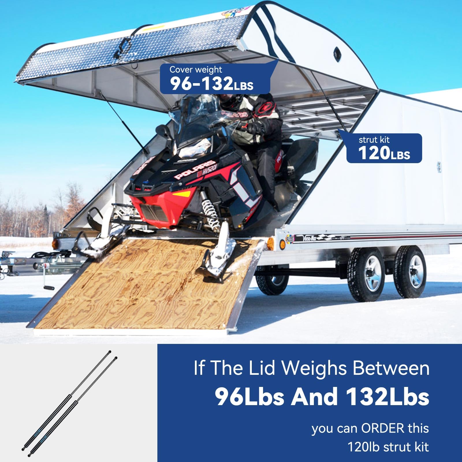 Arana Se24Other120 24 Inch 120Lb/534N Gas Struts Spring Shocks Se24Other120 24 Inch 120Lb Lift Support For Heavy-Duty Floor Hatc