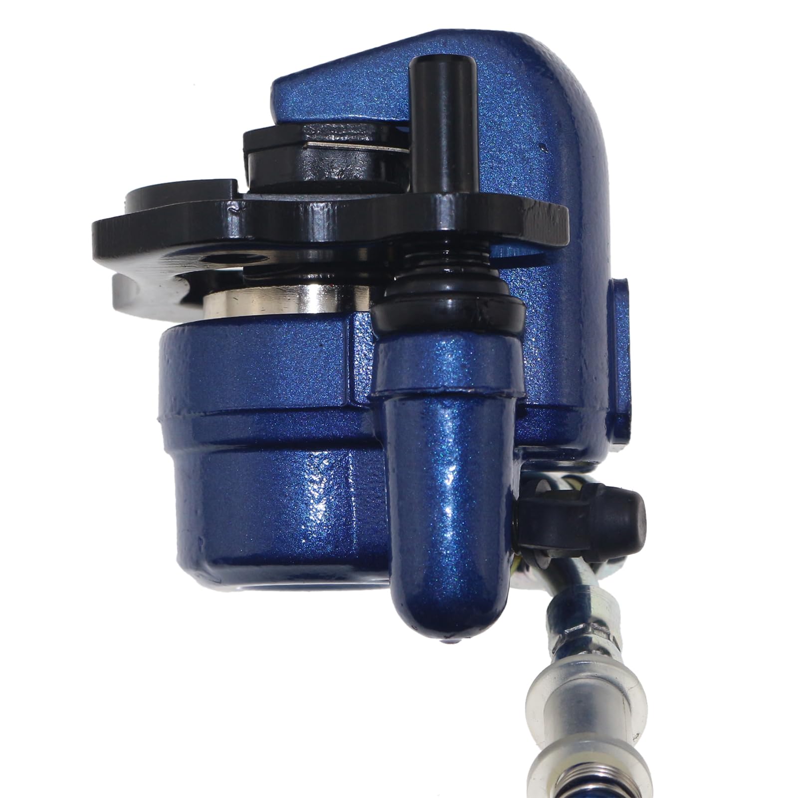 Rear Hydraulic Disc Brake System Caliper, PRO BAT, ATV Quad Rear Hand Brake Assembly Master Cylinder Caliper Come with Brake Pad