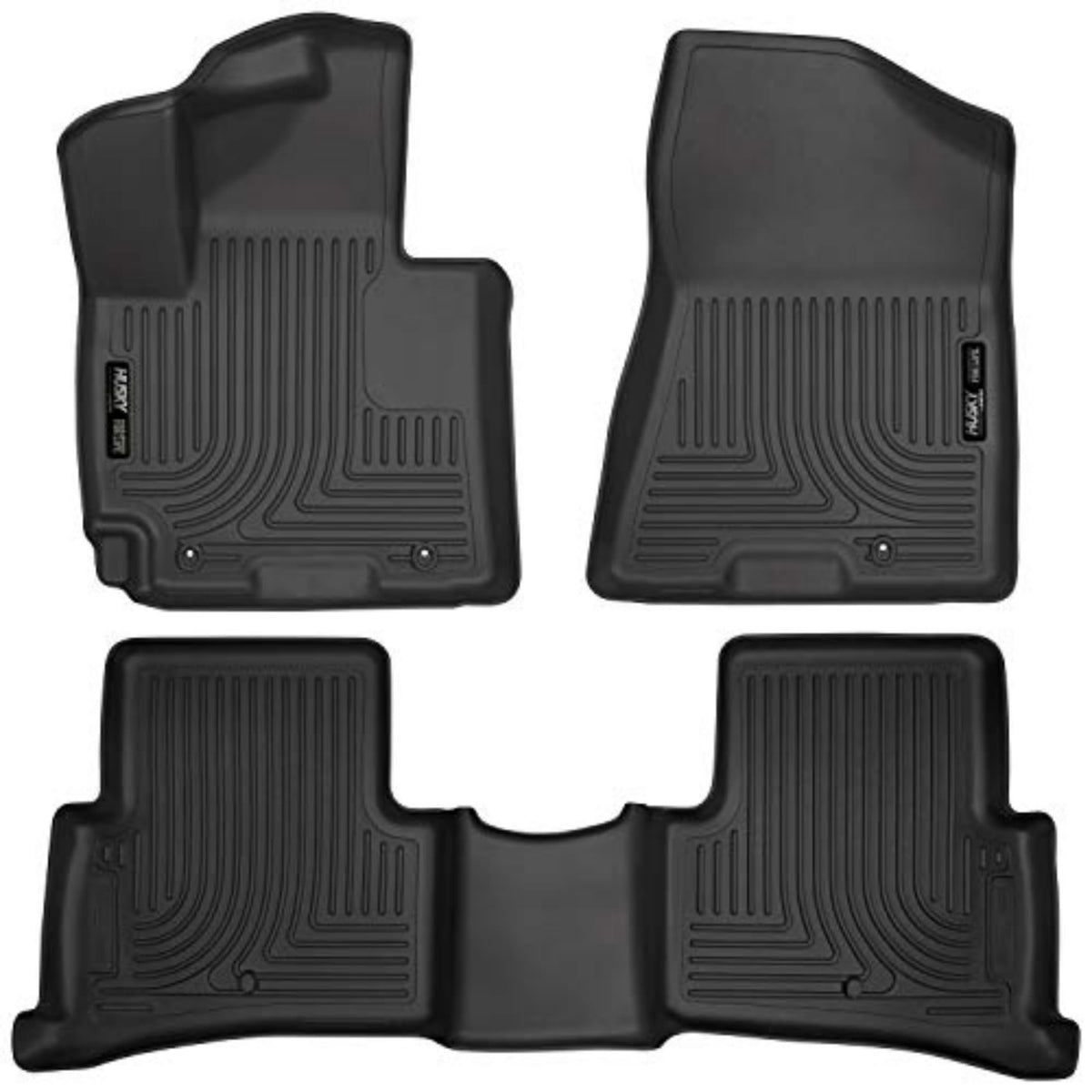 Husky Liners Weatherbeater Floor Mats | Fits 2016-2018 Hyundai Tucson | Front & WBCARB0189ZN2K2
