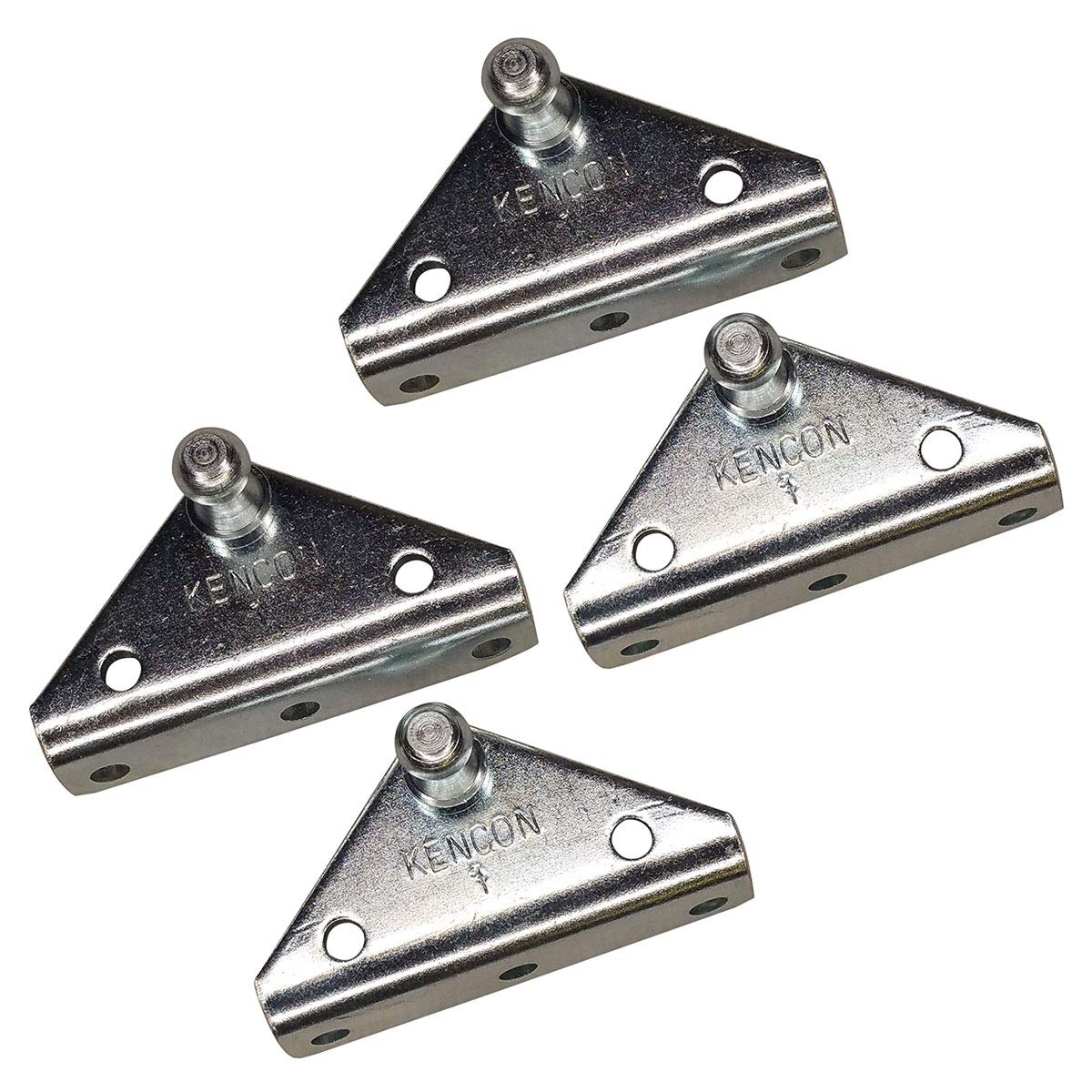 10Mm Ball Stud Bracket For Gas Prop/Strut - 4 Pack WBCARB00FASTOO0