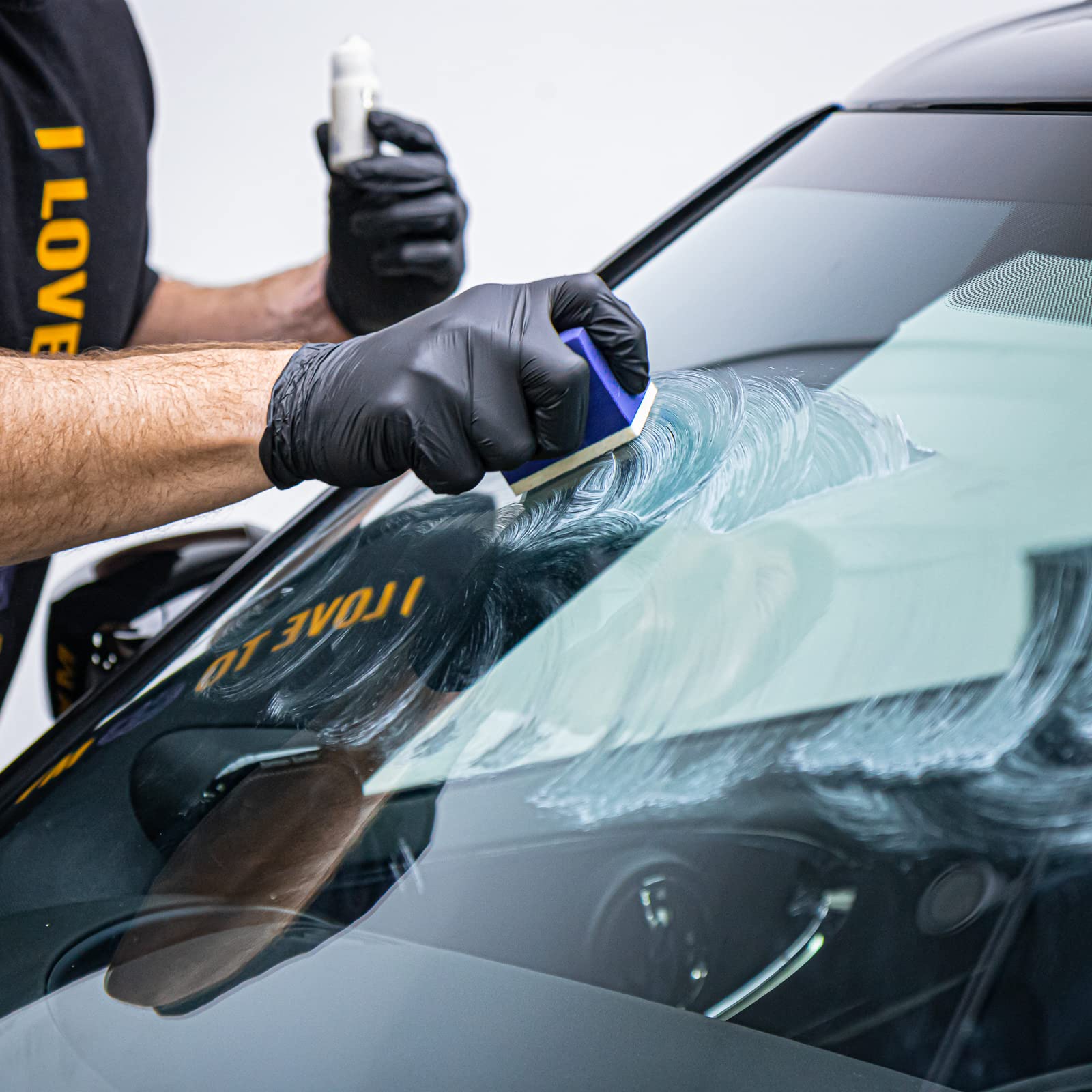 Gyeon View Evo- Ceramic Coating For Windshield And Glass - Increased Protection And Visibility - Extremely Hydrophobic - Self Cleaning Treatment Repels Water - Auto Glass Rain Repellant