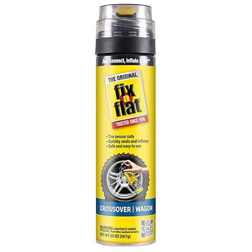Fix-A-Flat Tire Sealant And Car/Suv Tire Inflator 20Oz