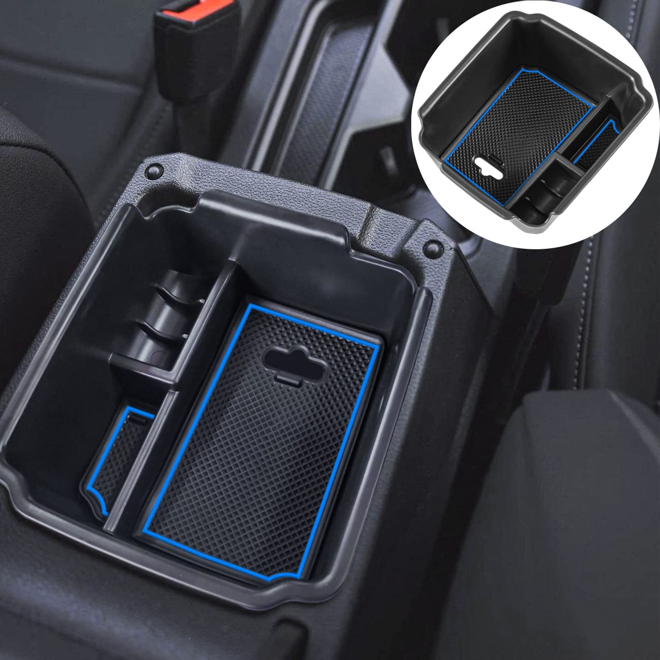 Tacorbo Center Console Organizer Compatible With 2022 2023 2024 Taos And 2018 2019 2020 2021 2022 2023 2024 Tiguan Accessories A