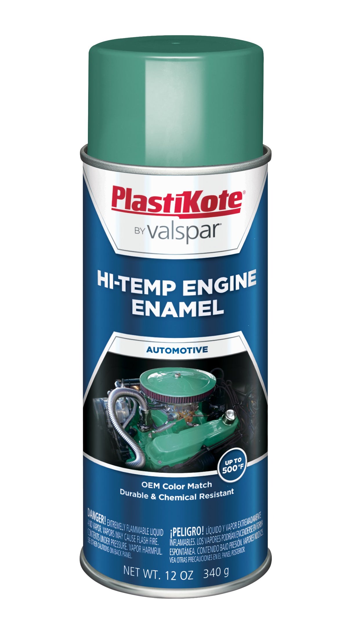 Plastikote 225 Alpine Green Engine Enamel, 12 Oz.