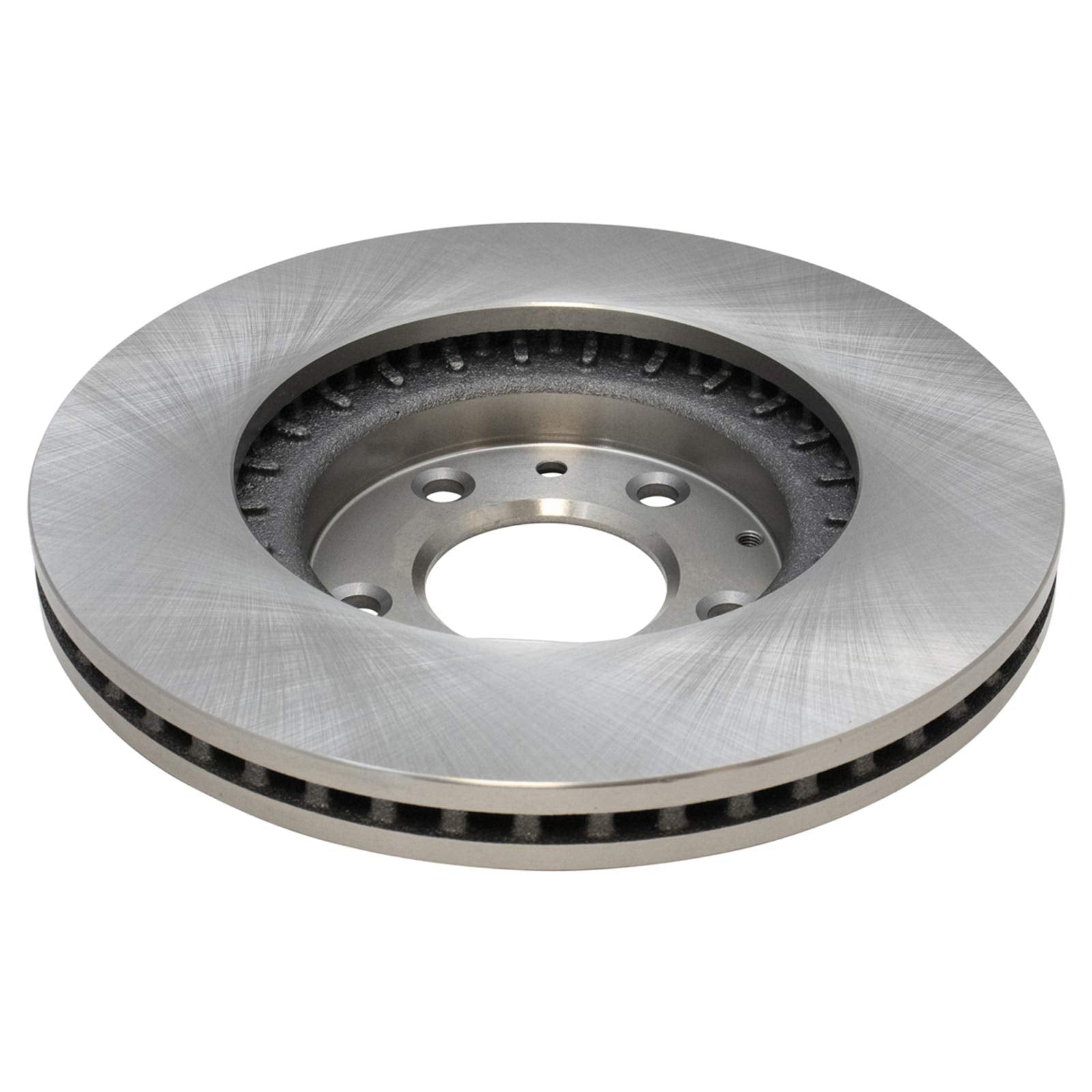 Trq Front Brake Pad & Rotor Kit Brake Pads Brake Rotor Ceramic Compatible With 2007-2012 Mazda Cx-7