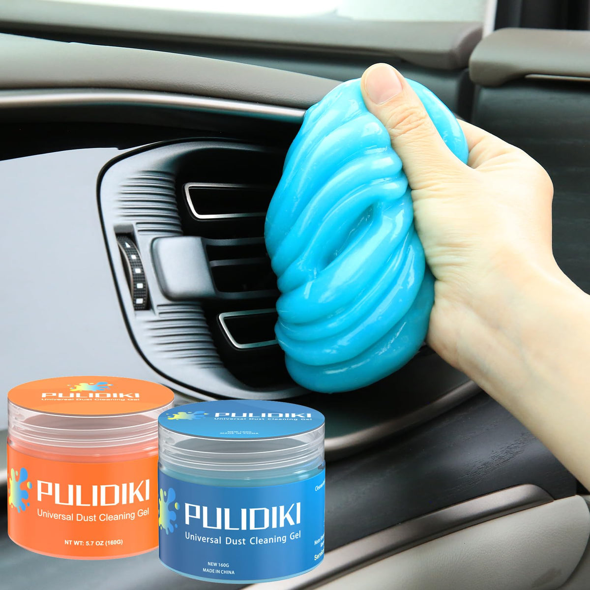 Pulidiki Car Cleaning Gel For Car Detailing Putty Car Slime Cleaner Car Interior Cleaner Car Cleaning Supplies Auto Cleaning Kit