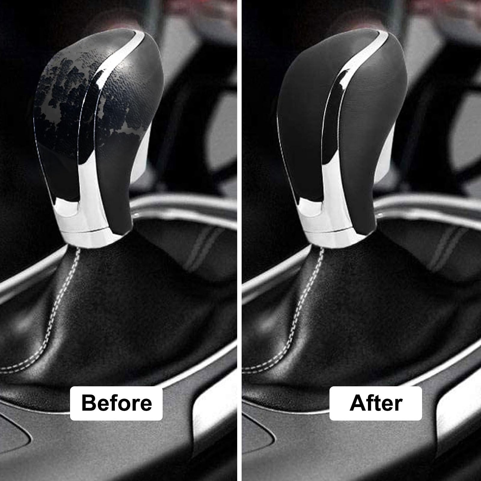 Secosautoparts Automatic Gear Stick Shift Knob Fit For Buick Regal Verano 2012-2017 Fit For Gm Vauxhall 2009-2013 Fit For Opel I