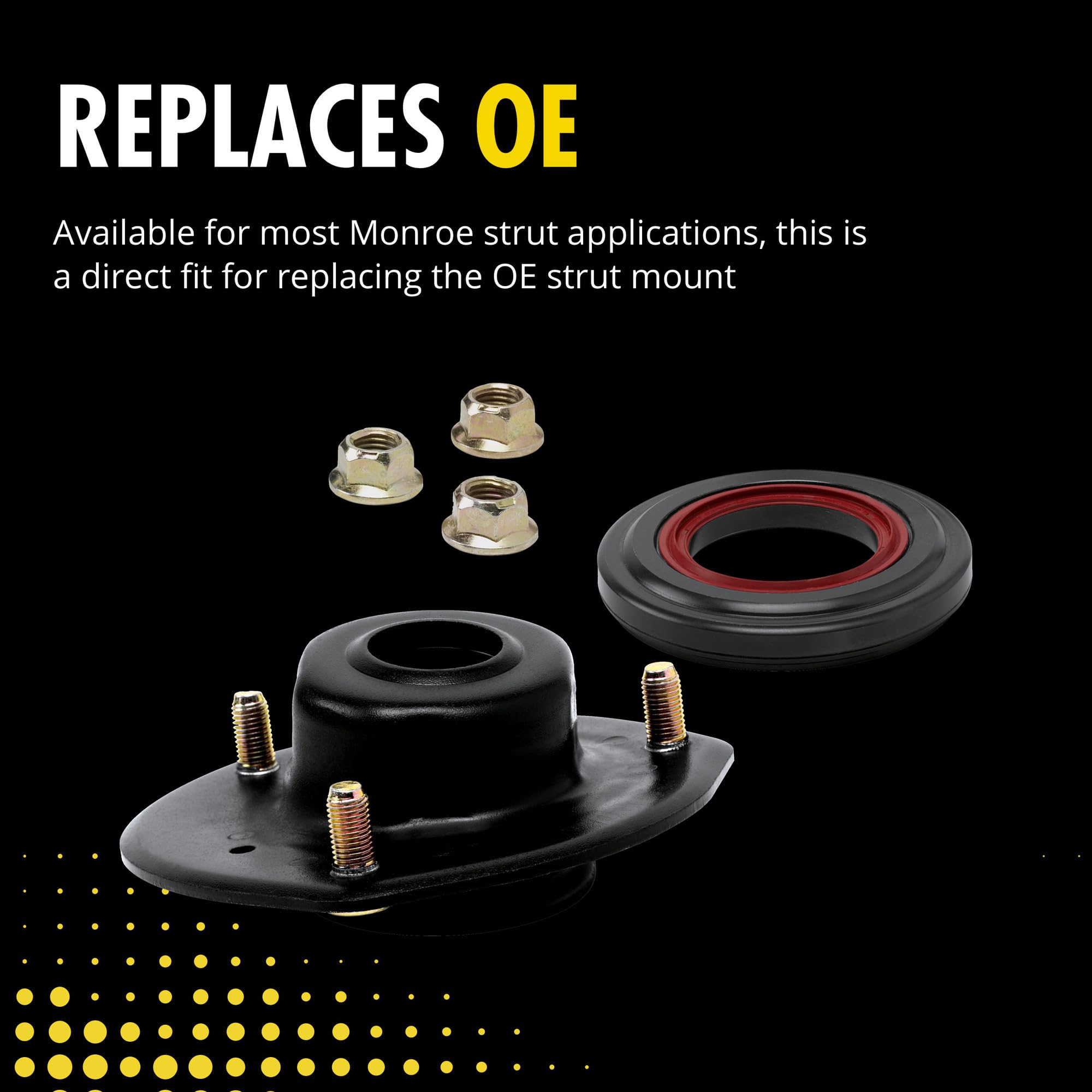 Monroe Shocks & Struts Strut-Mate 902066 Suspension Strut Mount