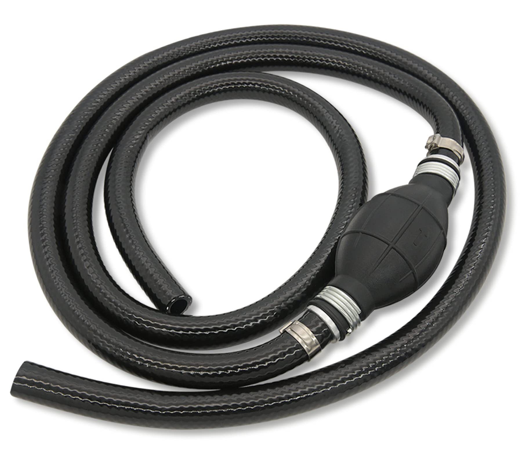 Rain King Fuel Line Assembly, Outboard Motor Inner Diameter 3/8inch Outer 5/8inch Dia Hose Marine Boat RVs Assembly with Primer 