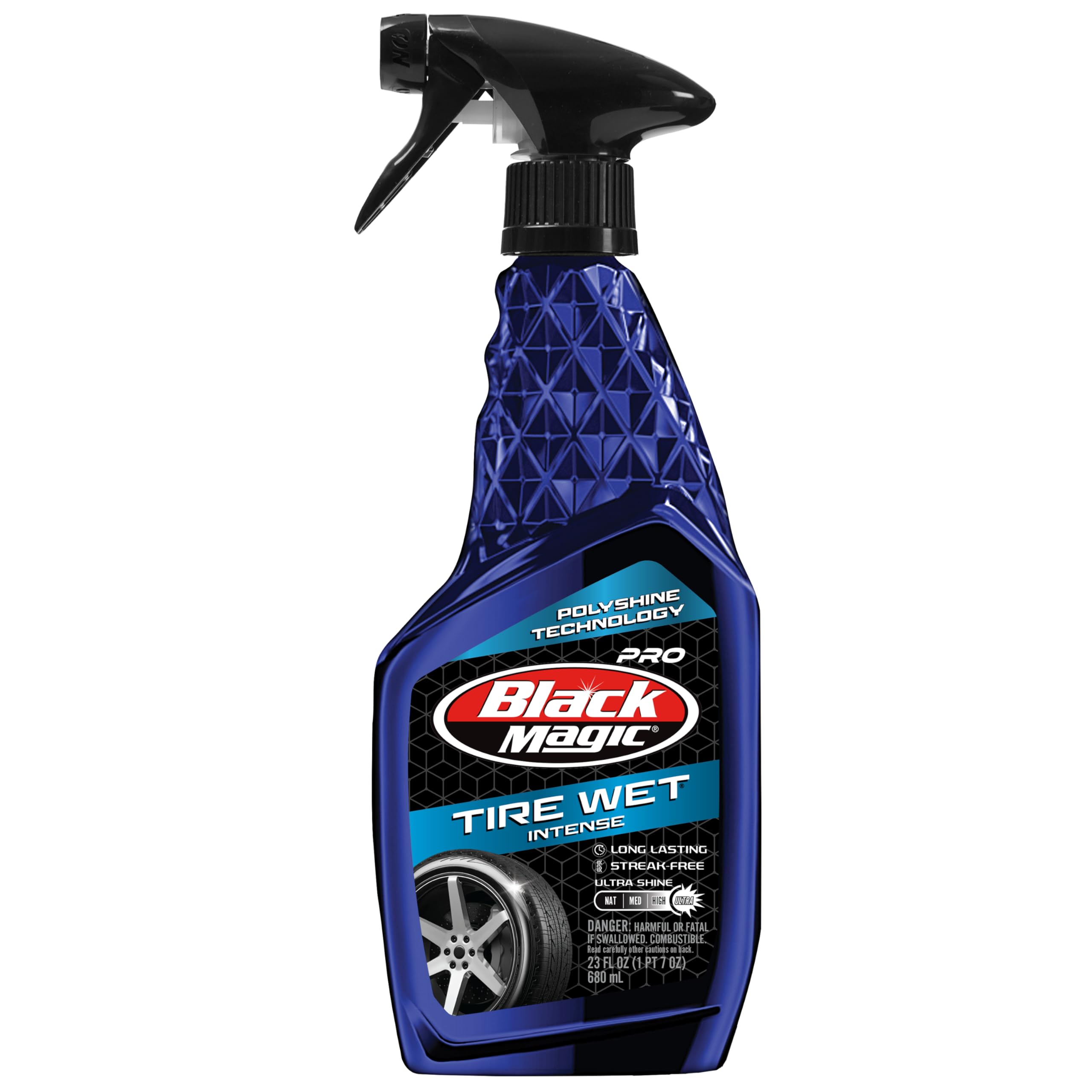 Black Magic 120080 Intense Tire Wet, 23 Oz.