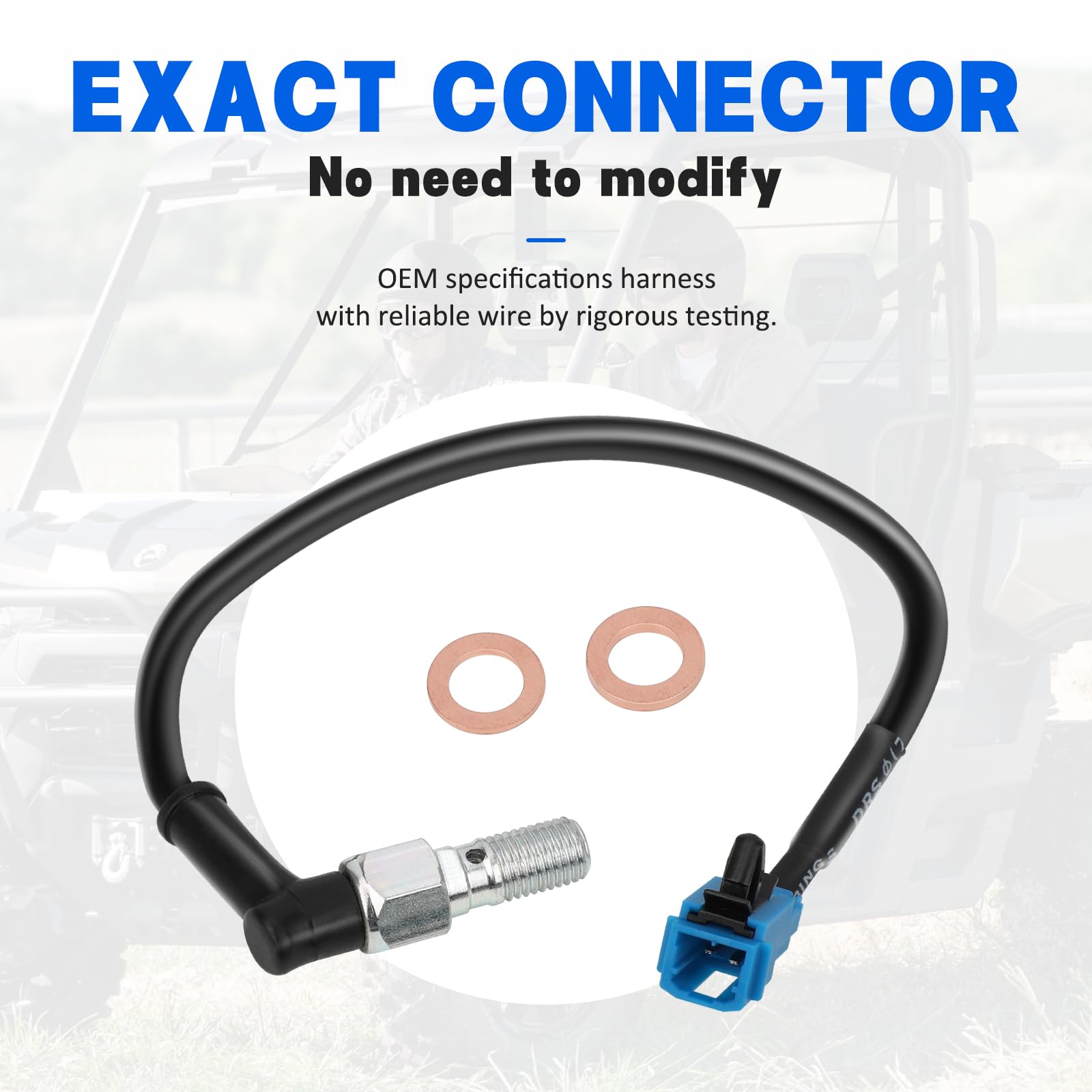 M MATI Brake Switch Stop Sensor for Can Am Outlander Maverick Defender Commander Renegade 450 500 570 650 800 850 1000 705601250