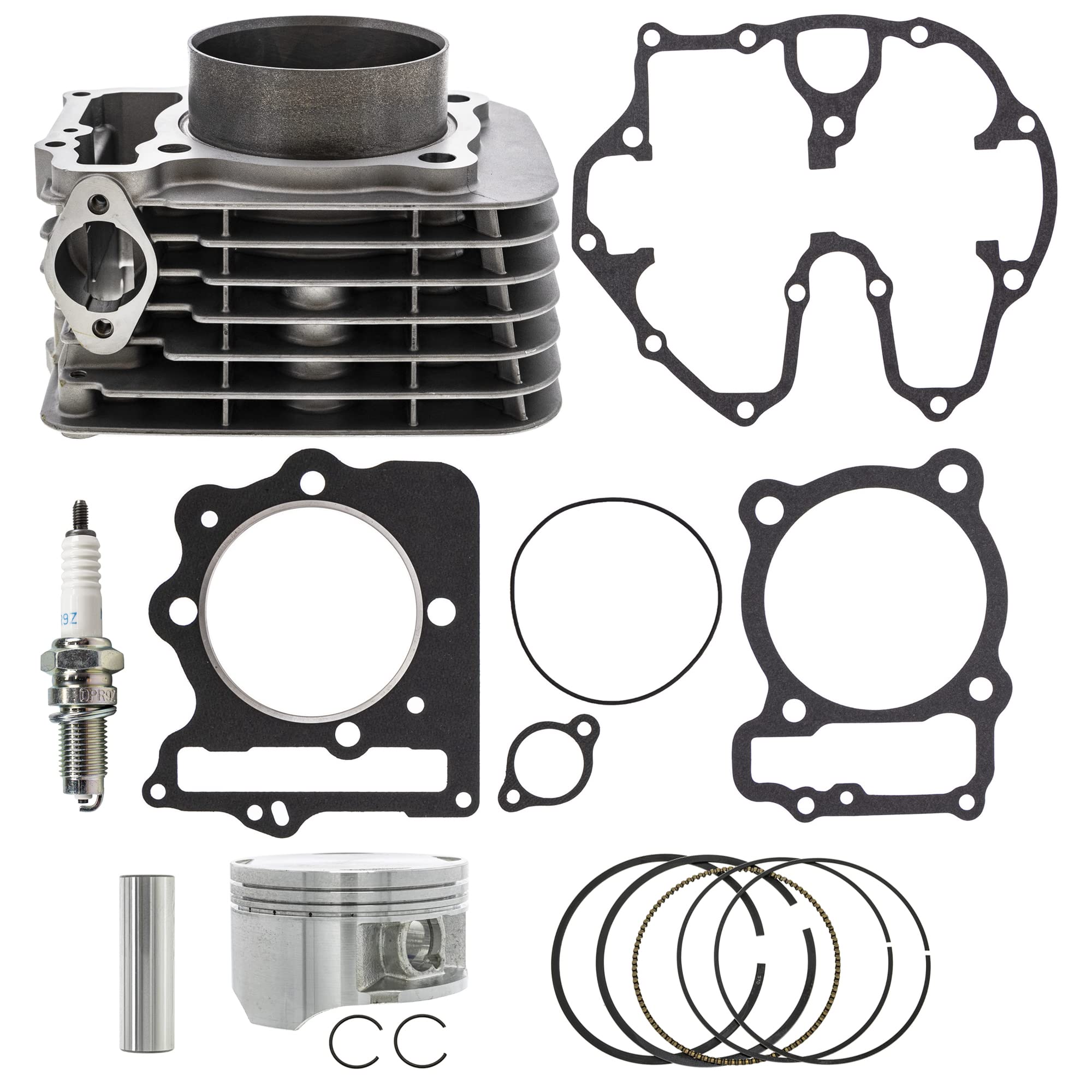 NICHE 397cc Cylinder Piston Top End Kit for Honda Sportrax TRX400EX TRX400X XR400R 12100-HN1-A70