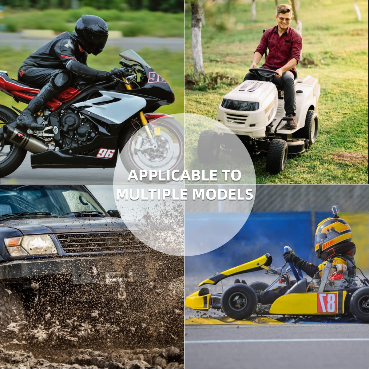 Auceli Carburetor Carbon Dirt Jet Remove Cleaner, 10 Cleaning Needles + 5 Nylon Brushes Tool Kit For Motorcycle For Welder Carb Chainsaw Spray Guns Torch Tips Firing Hole Stove Burner Holes