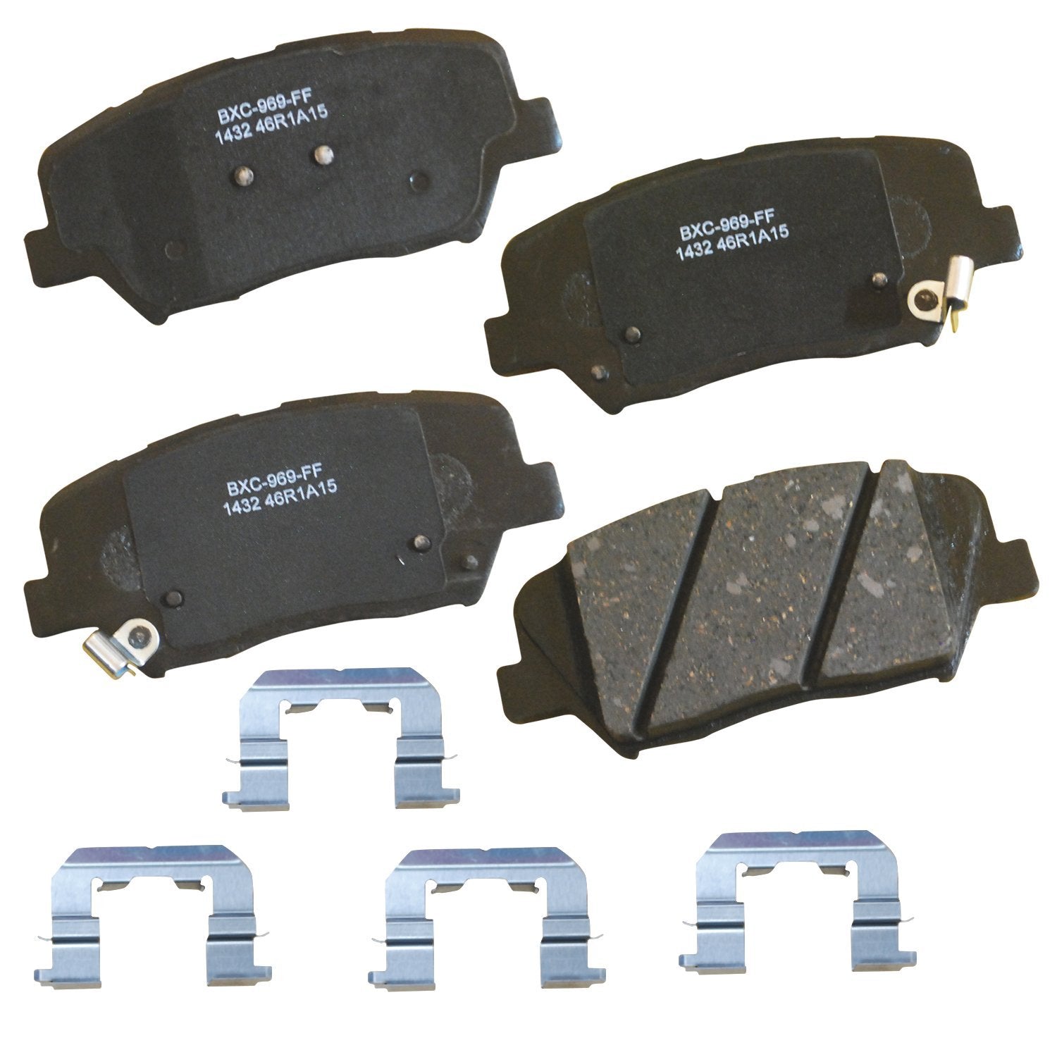 Bendix Premium Sbc1432 Ceramic Front Brake Pads For Hyundai Azera 2017-2012, Santa Fe 2010, Santa Fe 2012, Santa Fe Sport 2016-2