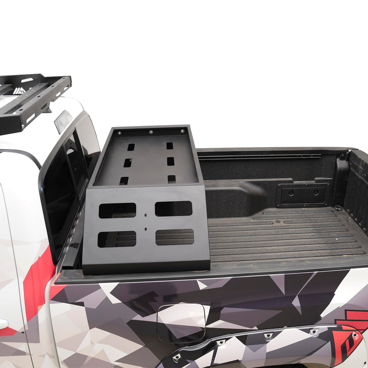 Paramount 91-60200 Tacoma Truck Bed Cargo Rack With Lift Jack Mounting Kit & Fuel Packs Compatible With 2016-2022 Tacoma/2020-20