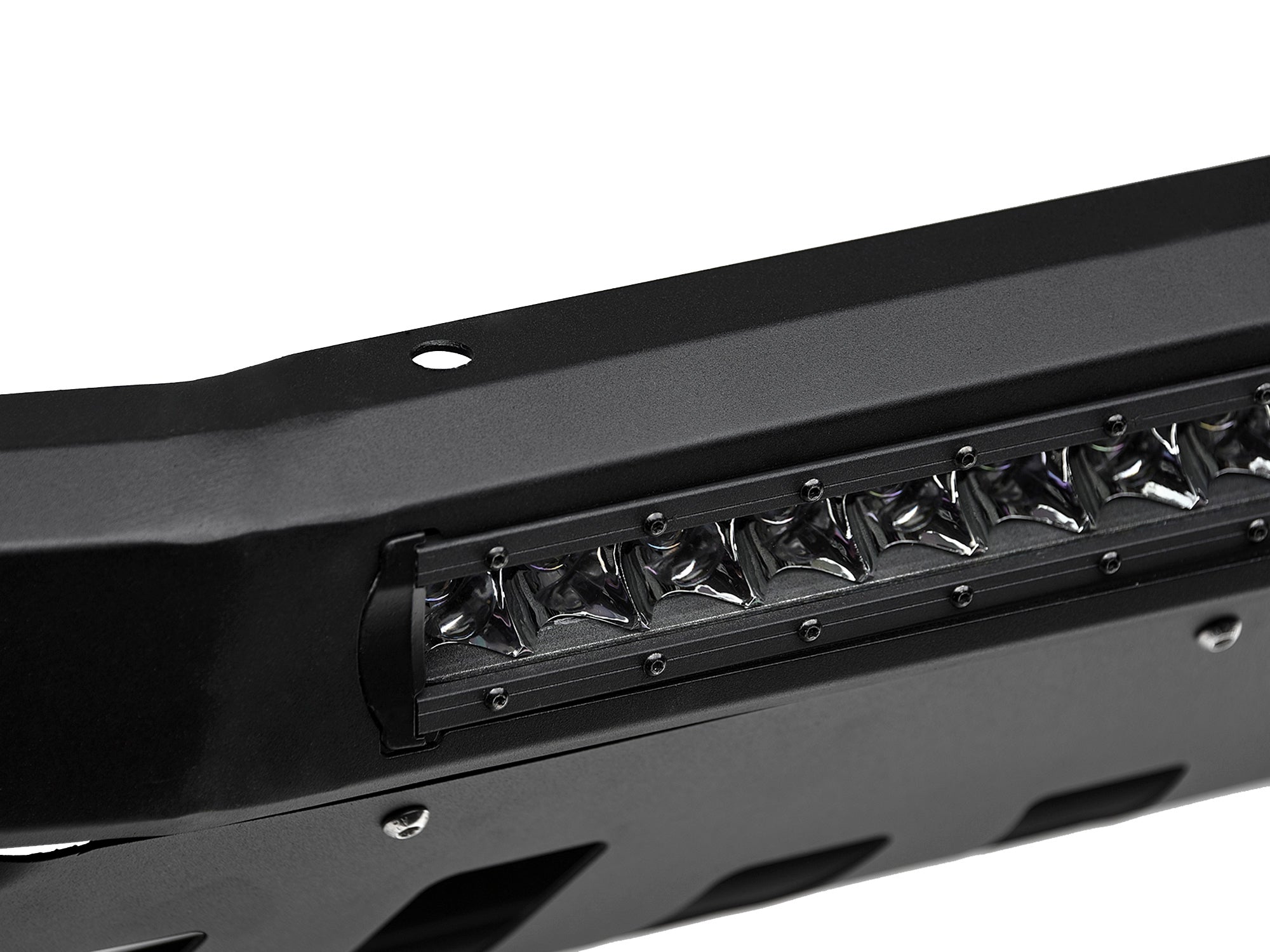 Armordillo 2000-2006 Gmc Yukon/Yukon Xl 1500 Ar Series Bull Bar W/Led - Matte Black W/Aluminum Skid Plate