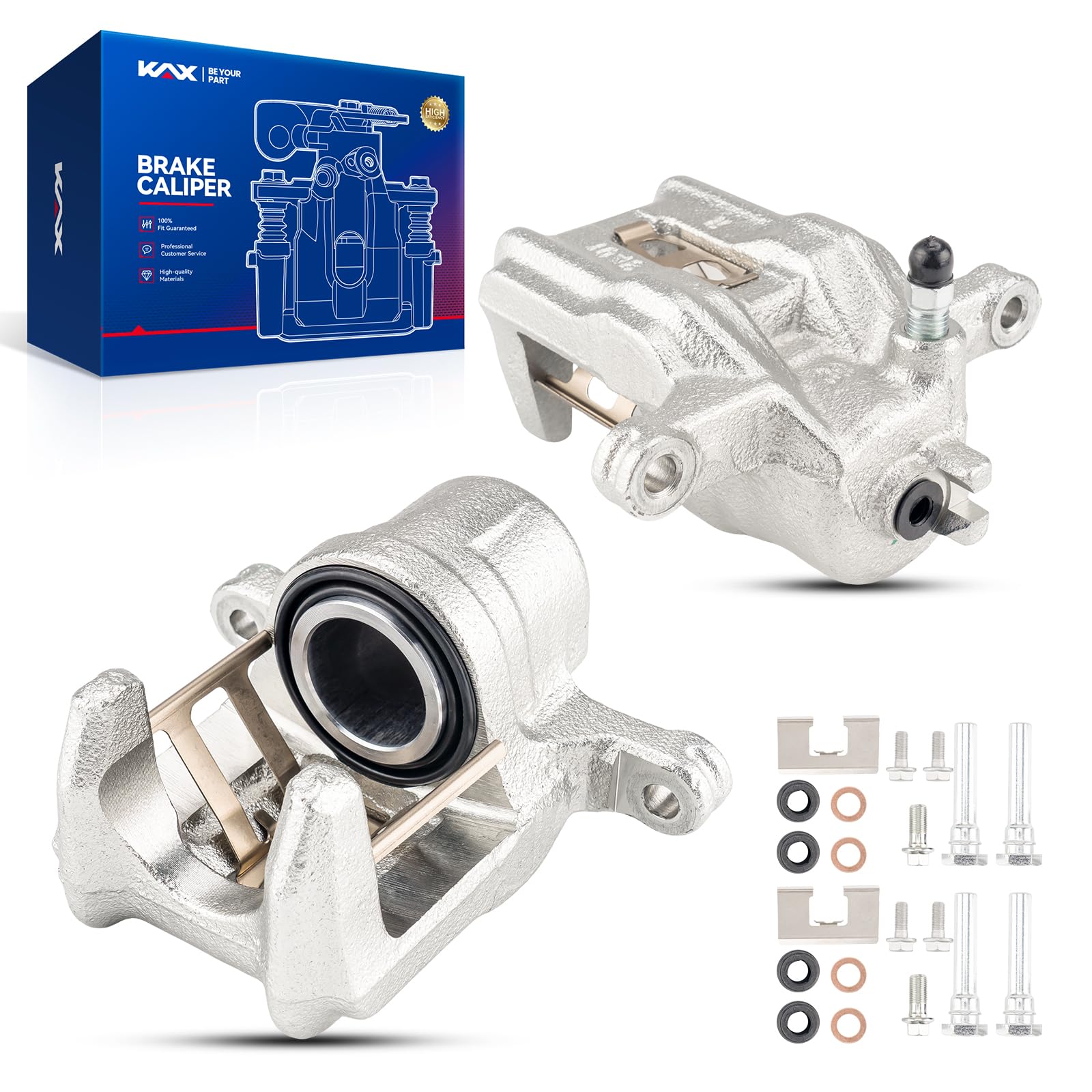Kax Disc Brake Caliper Assembly For Cr-V 2002-2004 | Legend 1991-1995 | Oasis 1996-1999 | Odyssey 1995-1998 | Rl 1996-1998, Rear