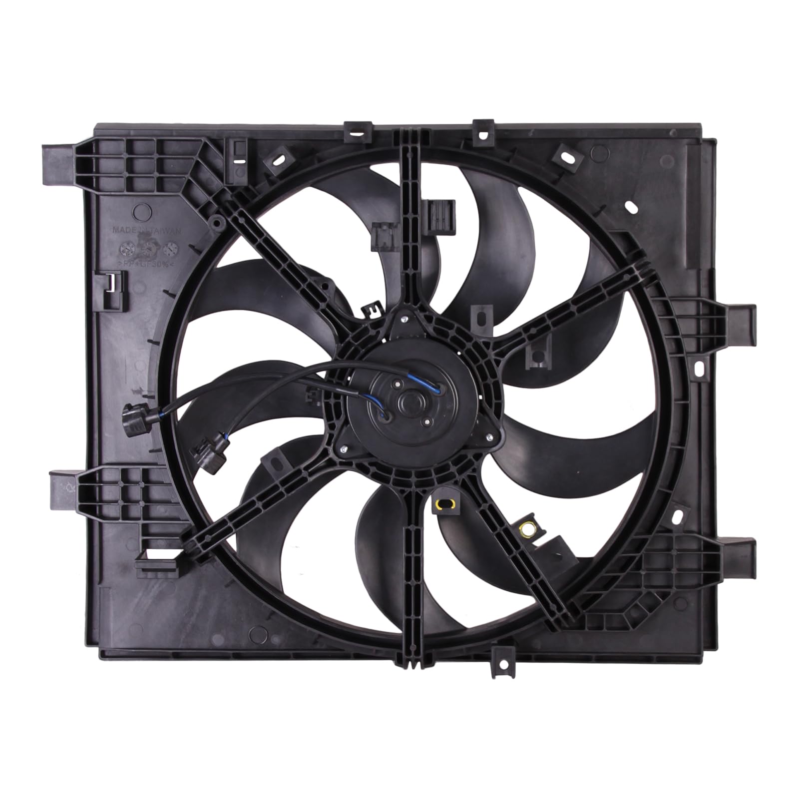 TYG Upgraded Cooling Fan Assembly for 2015-2017 Nissan Juke (S, SL, SV, Nismo Model) L4/1.6 | Racing-Level OE Replacement Engine