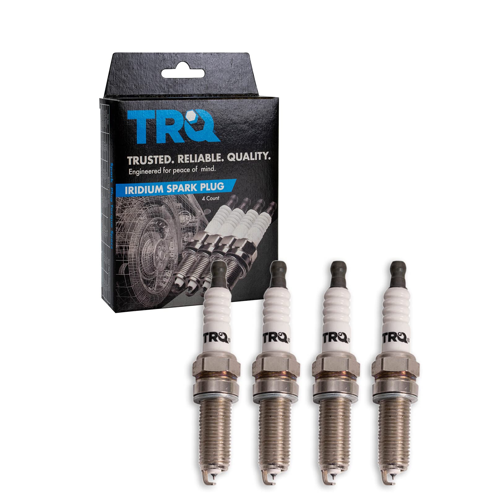 Trq Spark Plug Set Fits Cadillac Chevrolet Ford Gmc Jaguar Land Rover Lincoln