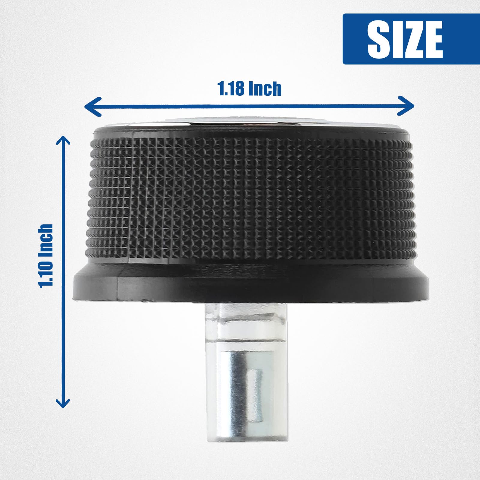 84141127 3Pcs Express Heater Ac Temperature Control Knob Fit For 2008-2017 Chevrolet