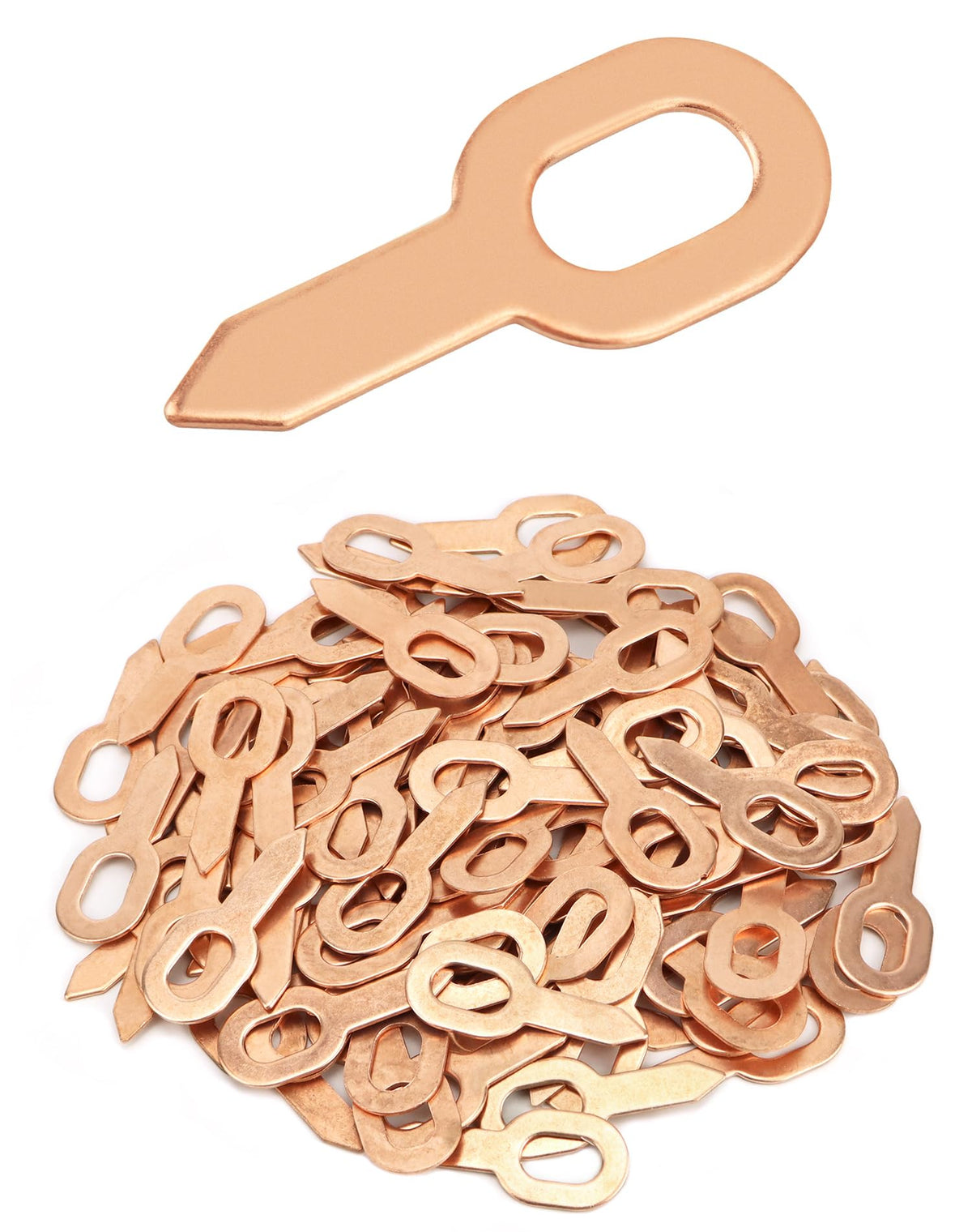 Qwork Dent Puller Rings, 100 Pcs Dent Pulling Straight Washer, Metal Shrink Repair Tool For Panel Welder Spot Welding Machine Co