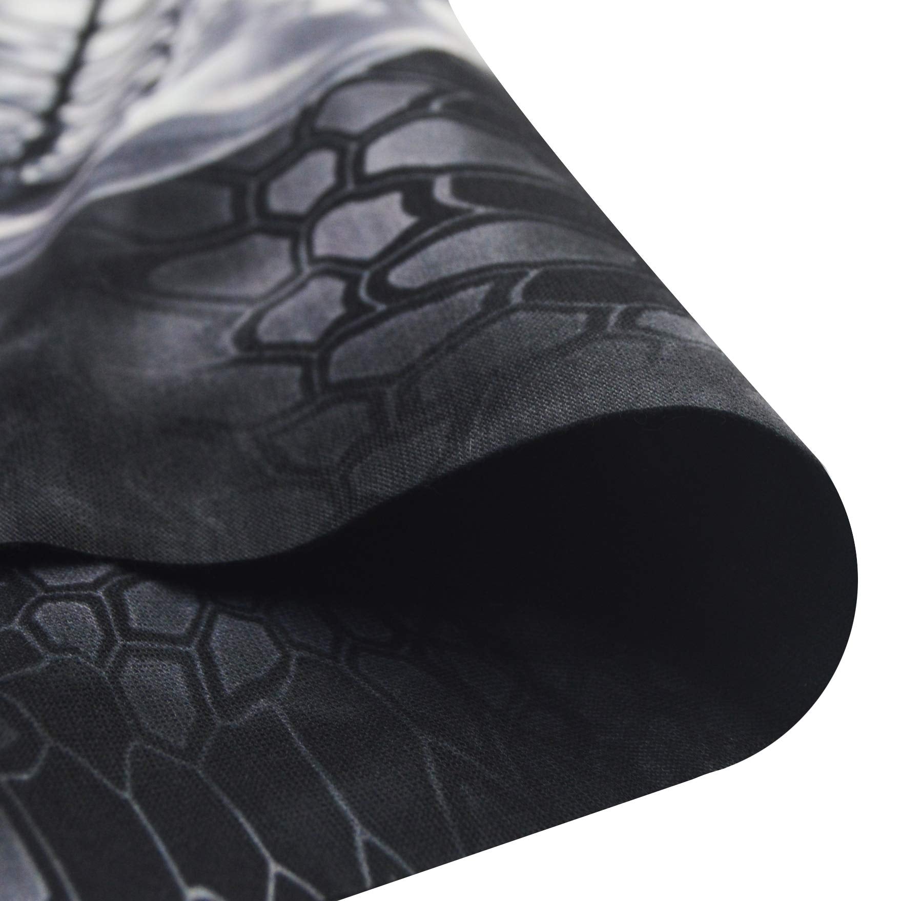 Obacle Half Face Mask Sun Dust Wind Protection Durable Tube Face Mask Bandana Skull Skeleton Face Mask For Men Women Bike Riding