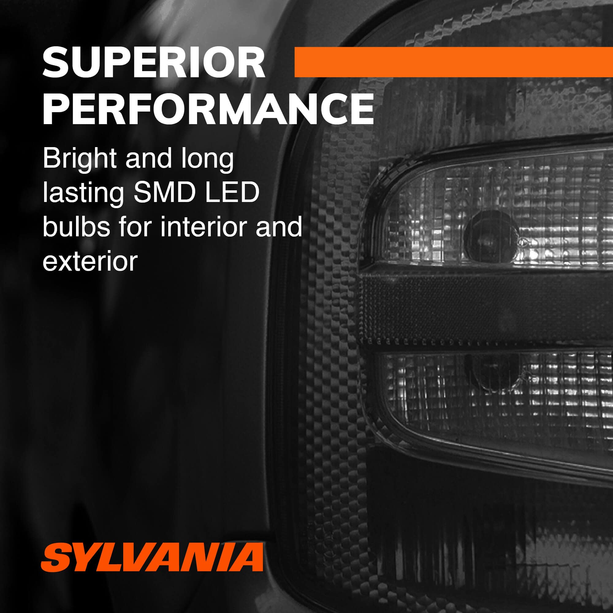 SYLVANIA - 7528 LED White Mini Bulb - Bright LED Bulb, Ideal for Daytime Running Lights (DRL) and Back-Up/Reverse Lights (Contai