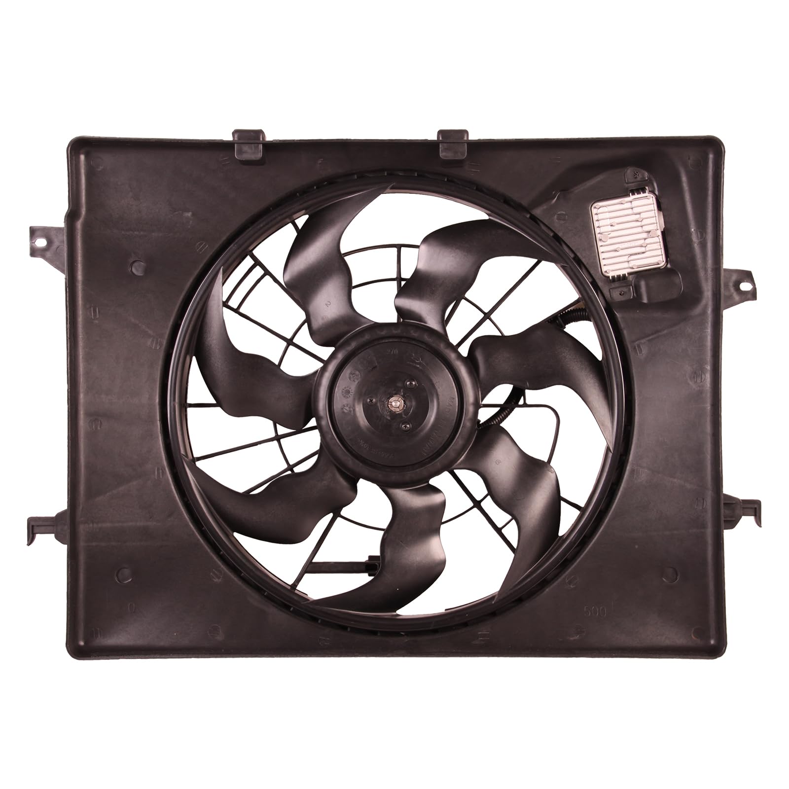 TYG Upgraded Cooling Fan Assembly for 2014-2015 Kia Optima 2.4L, 2014 Hyundai Sonata 2.4L A/T | Racing-Level OE Replacement Engi