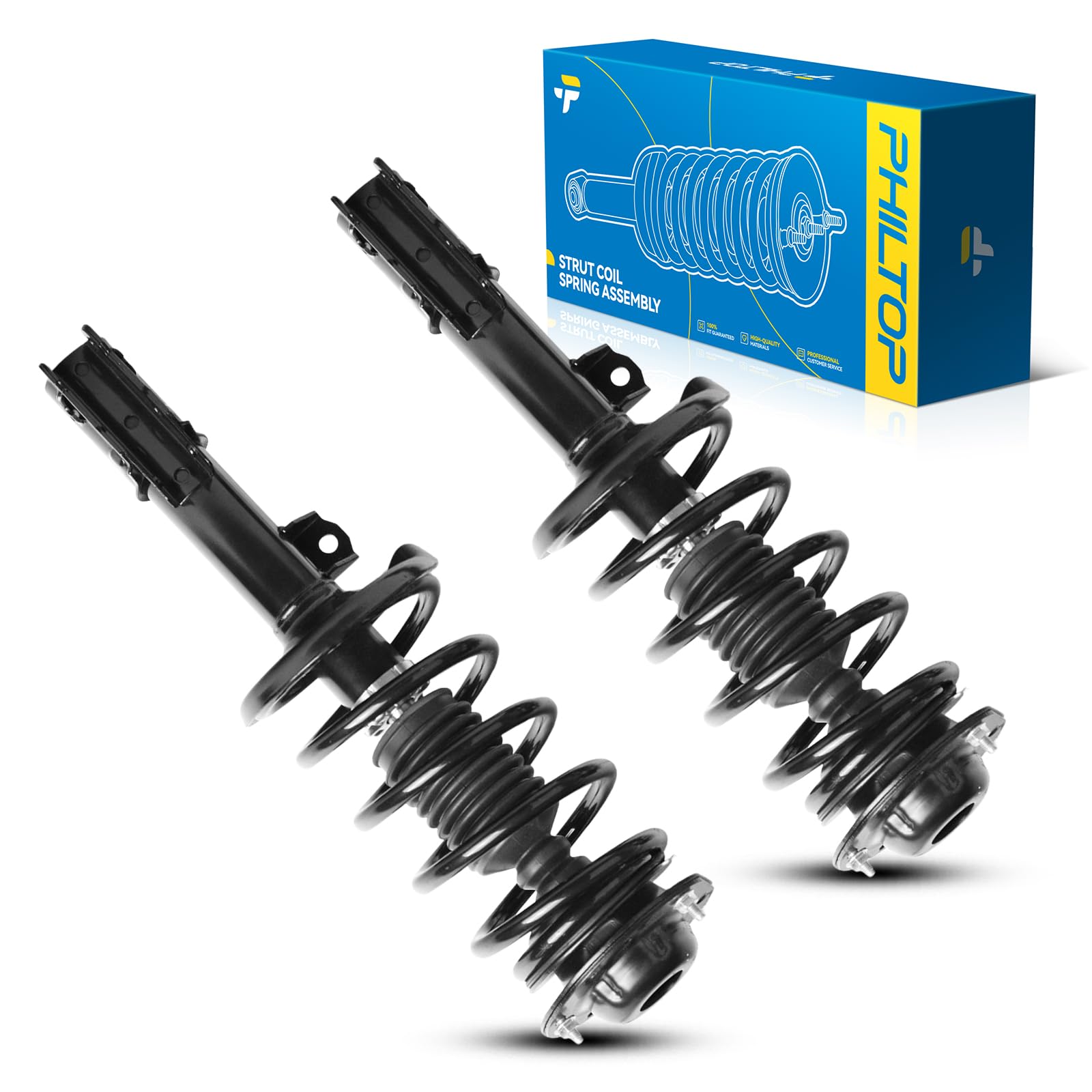 Philtop Front Struts Fit For Malibu 2004 2005 2006 2007 2008 2009 2010 2011 2012,G6 2005-2010,Aura 2007-2009,Complete Strut Asse