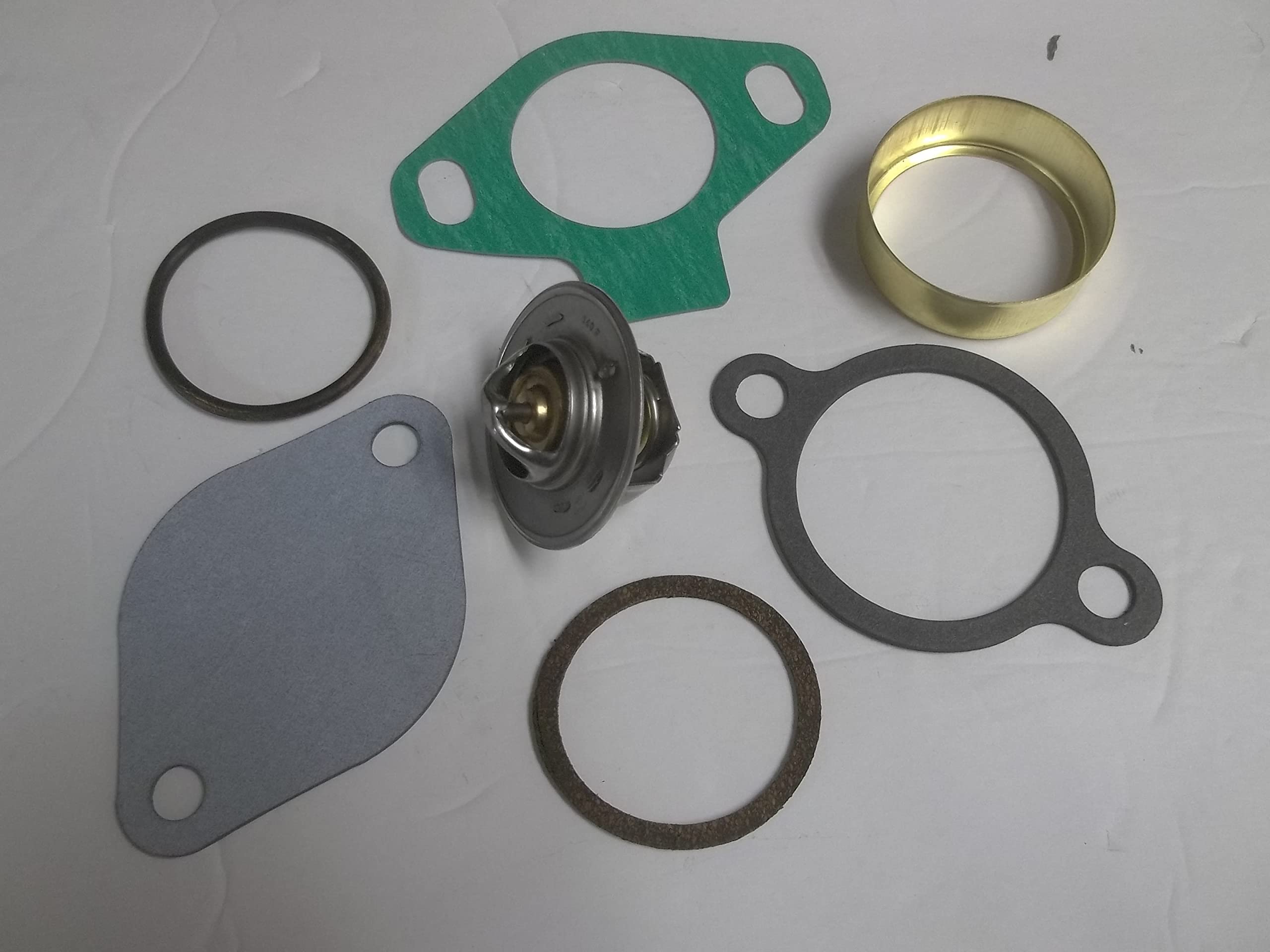 Thermostat Kit with Sleeve Replacement for MerCruiser Quicksilver V6 and V8 Engines 4.3, 5.0, 5.7, 7.4, 8.2L - 18-3668, 23-47508