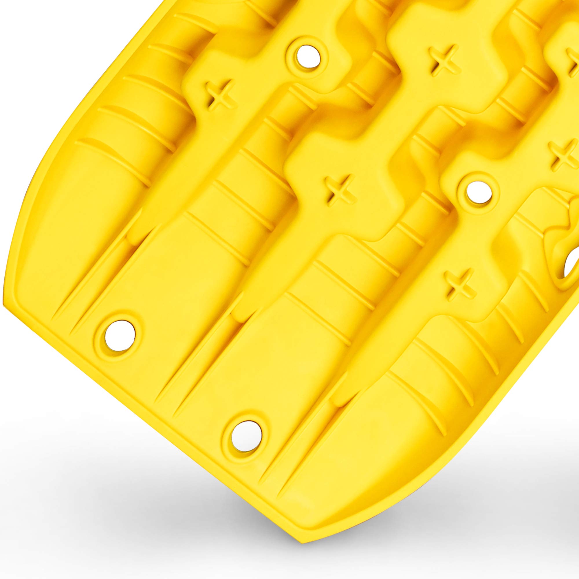 X-BULL New Recovery Traction Tracks Sand Mud Snow Track Tire Ladder 4WD (Yellow, 3gen)