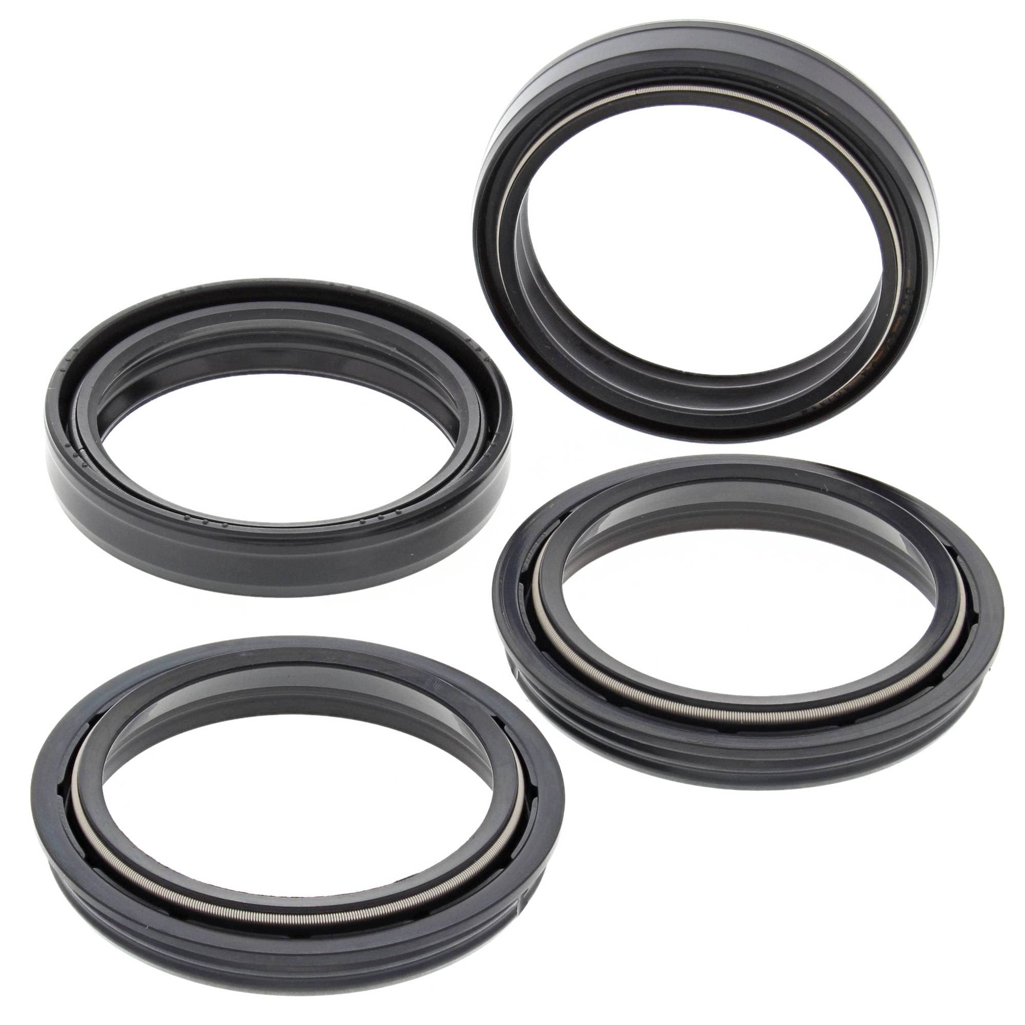 All Balls Racing 56-142 Fork & Dust Seal Kit Compatible with/Replacement for Buell Honda Husqvarna Kawasaki Suzuki