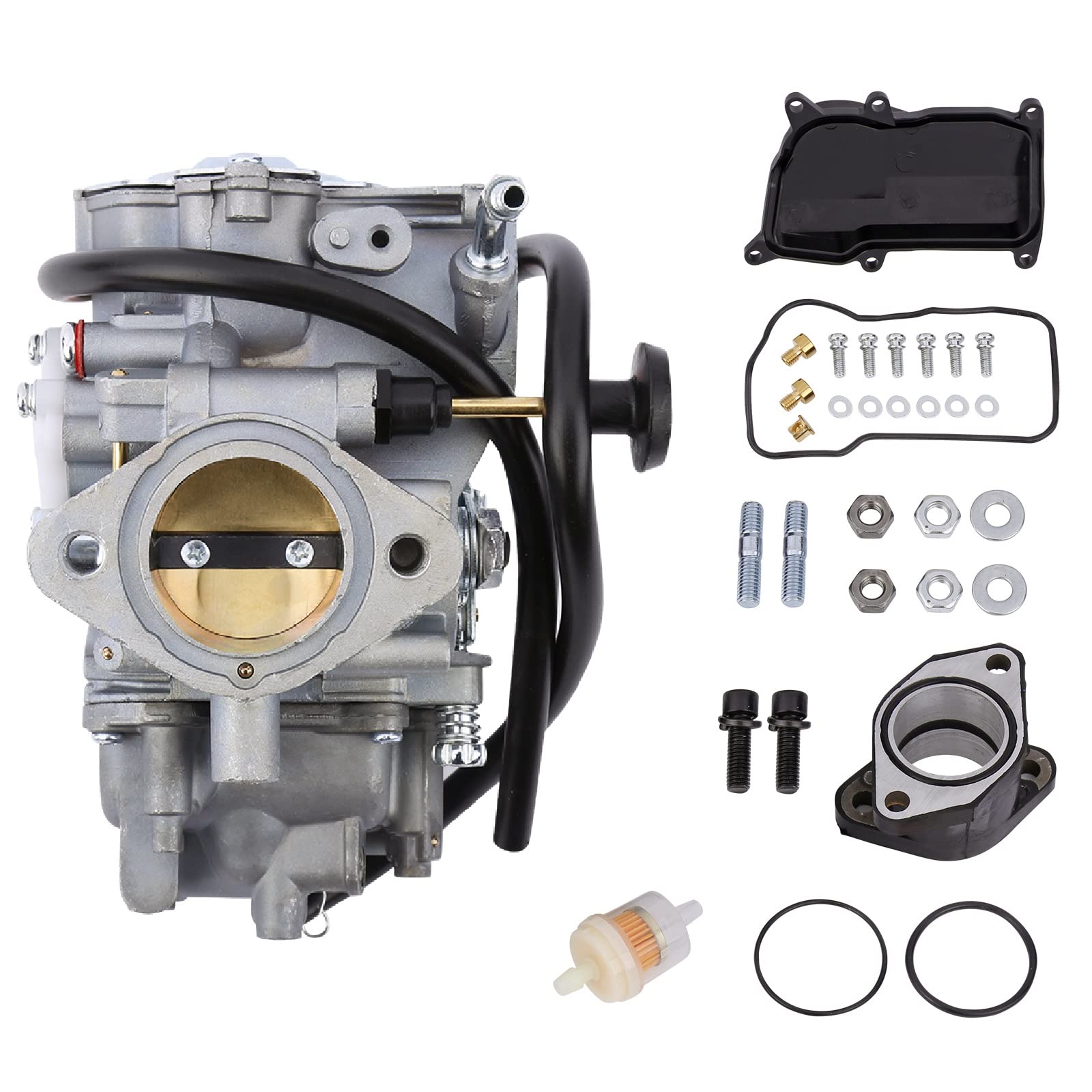 Warrior 350 Carburetor Fits Yamaha YFM350X Warrior 1988-2004, Kodiak 400 1996-1998, YFM350 Big Bear 1987-1998, YFM350ER Moto-4 1