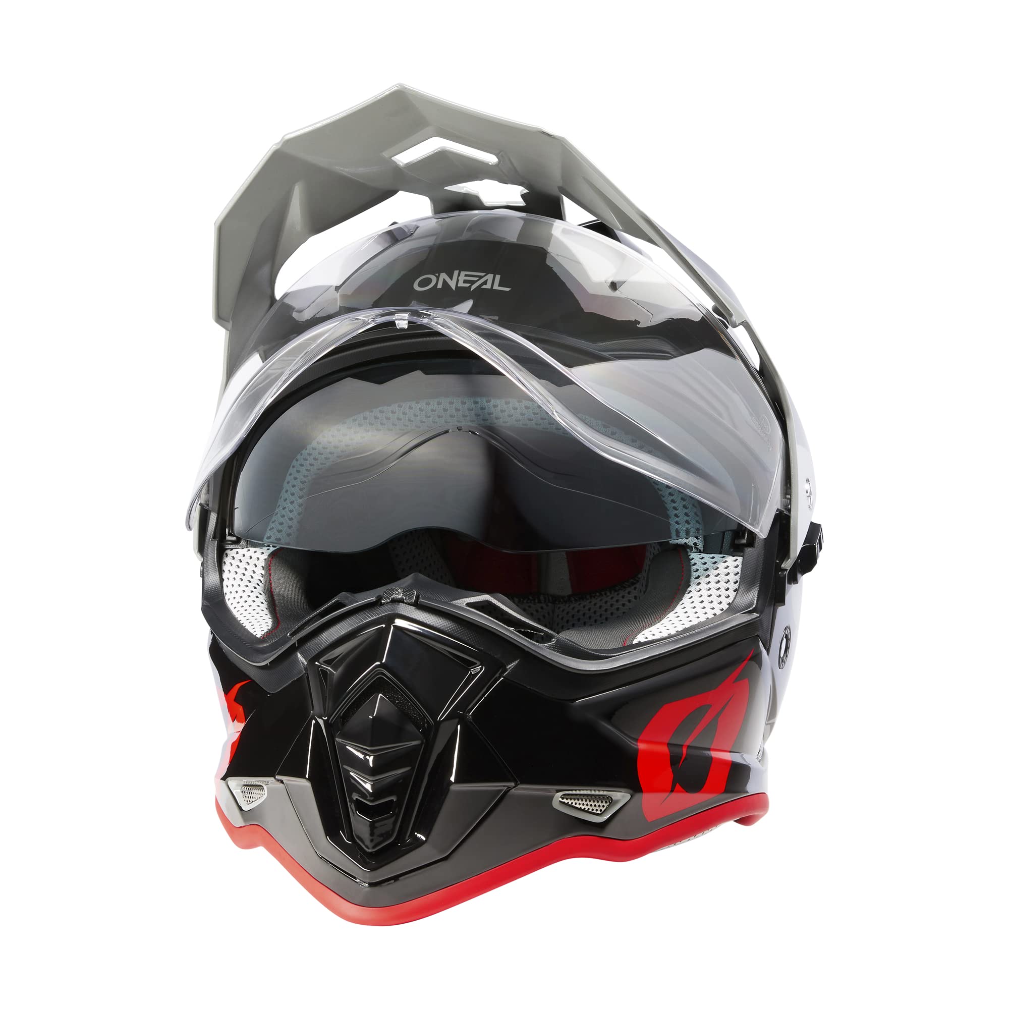O'Neal Sierra Helmet, Gray/Black/Red Lg
