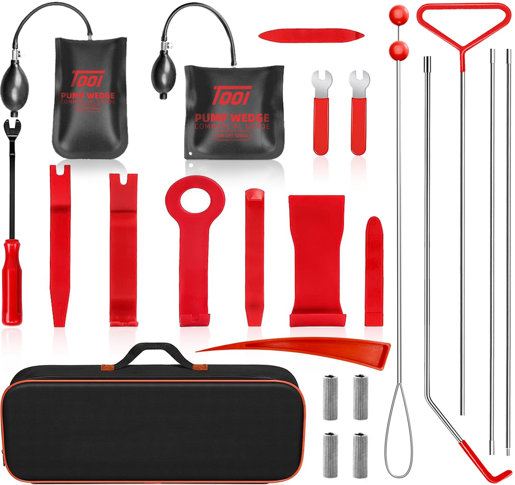 Generic Tow Hooks Set, 68-Inch J-Hook,Multi-Purpose Tool,23 Pieces, G001-3