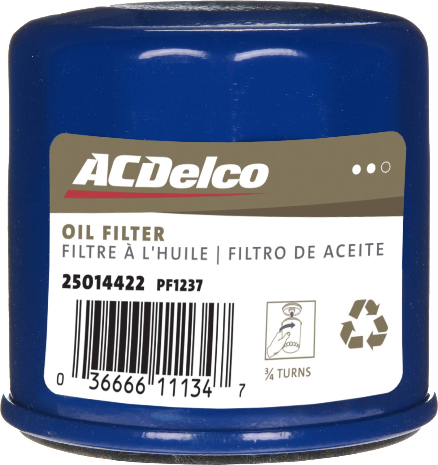 Acdelco Professional Pf1237F Engine Oil Filter