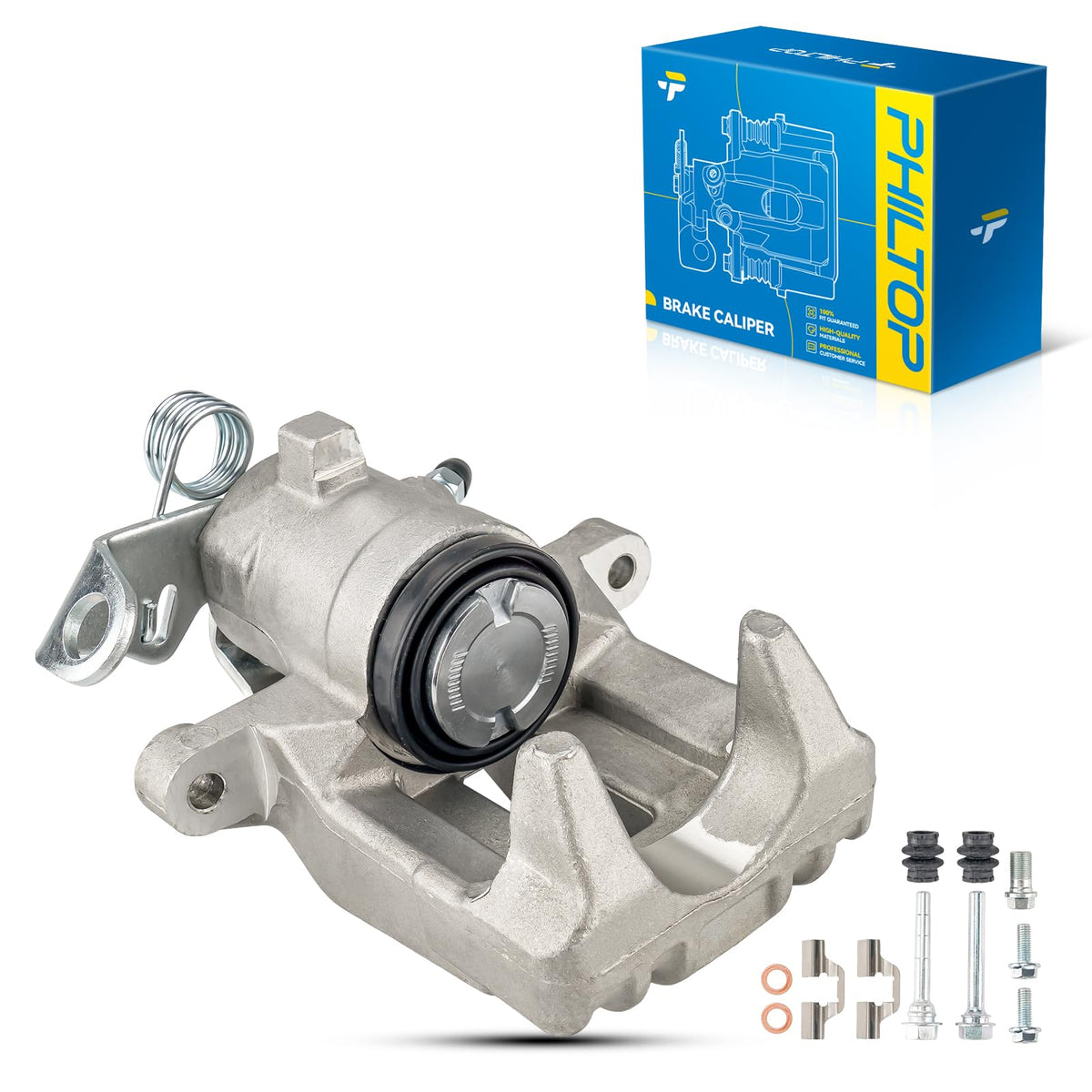 Philtop Brake Caliper Rear Right Compatible With 1998-2000 Volkswagen Beetle, 2000-2000 Volkswagen Jetta, 1999-2002 Volkswagen C