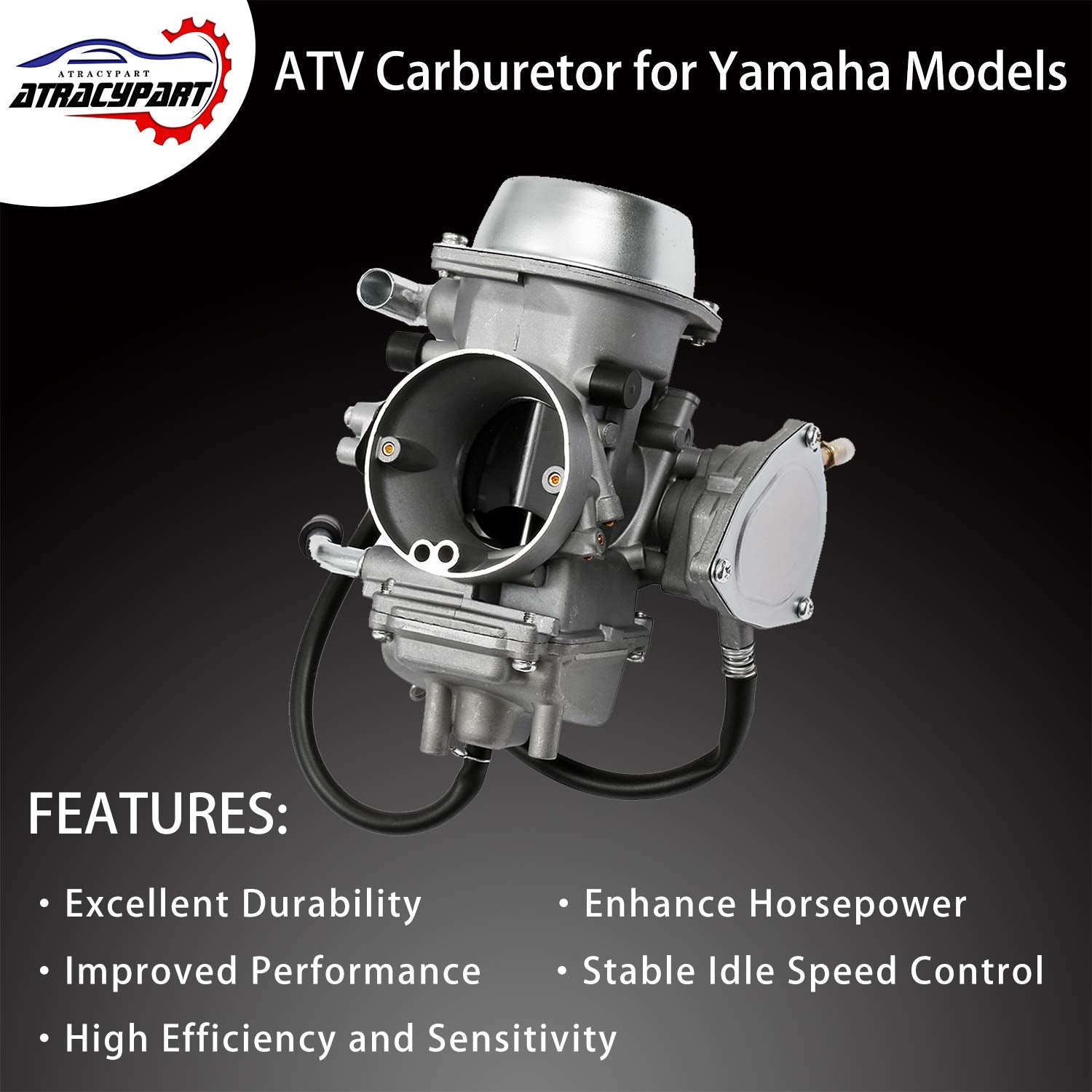 Carburetor For Atv 2002-2008 Yamaha Grizzly 660 Yfm660 Carb