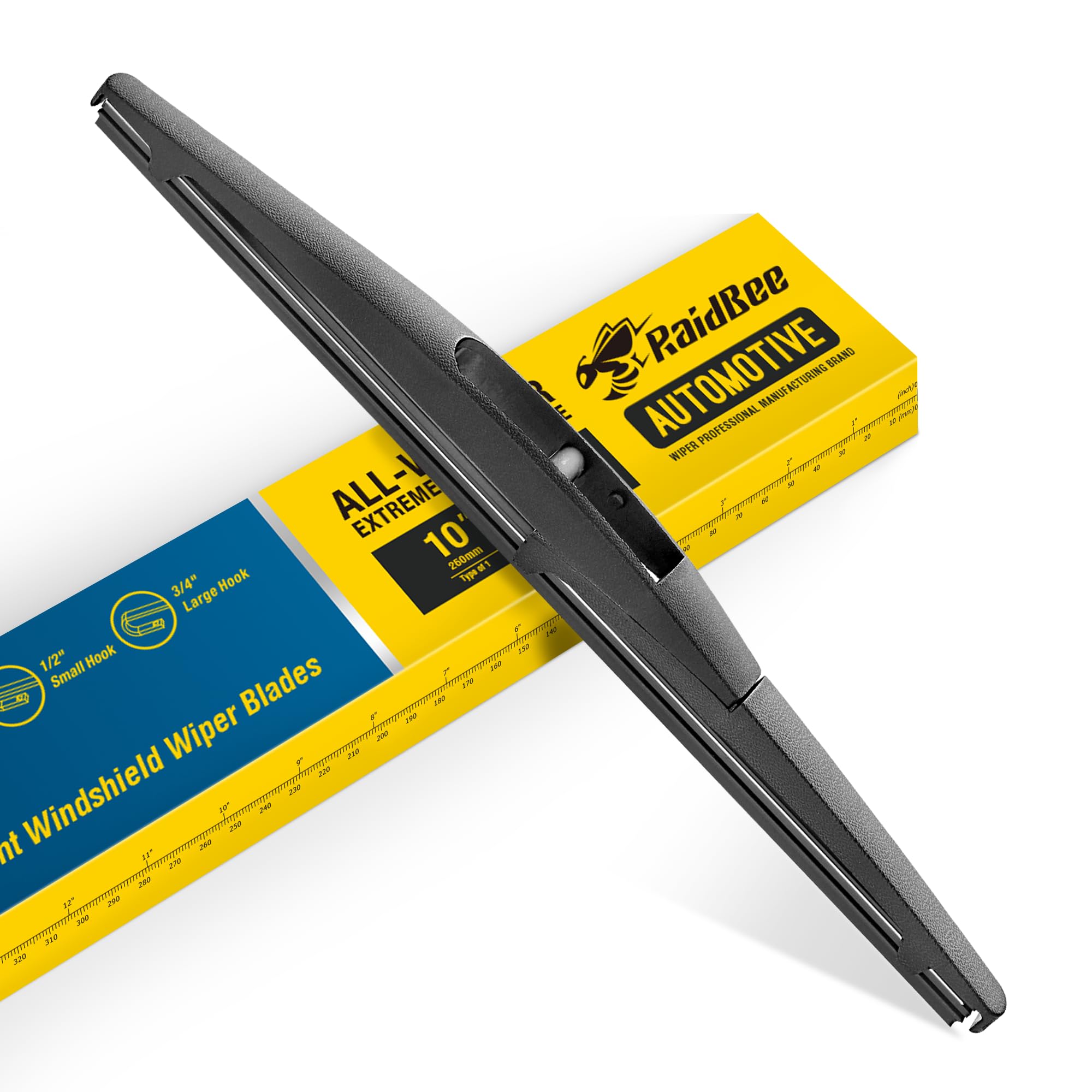 Raidbee Rear Wiper Blade, 10 Inch Rear Windshield Wiper Blades Compatible For Jeep Renegade 2021 2020 2019 2018 2017 2016 2015 O