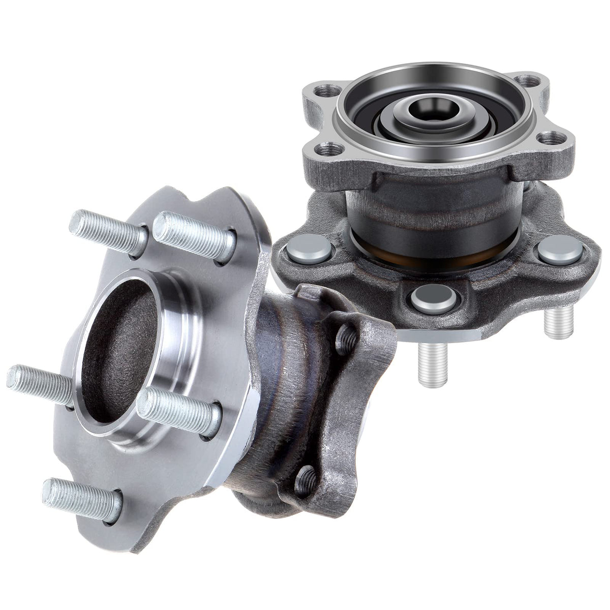 ECCPP Pair of 2 512201 Rear Wheel Hub Bearing Assembly fit for 2002-2006 Nissan Altima 2004-2008 Nissan Maxima 2004-2009 Nissan 