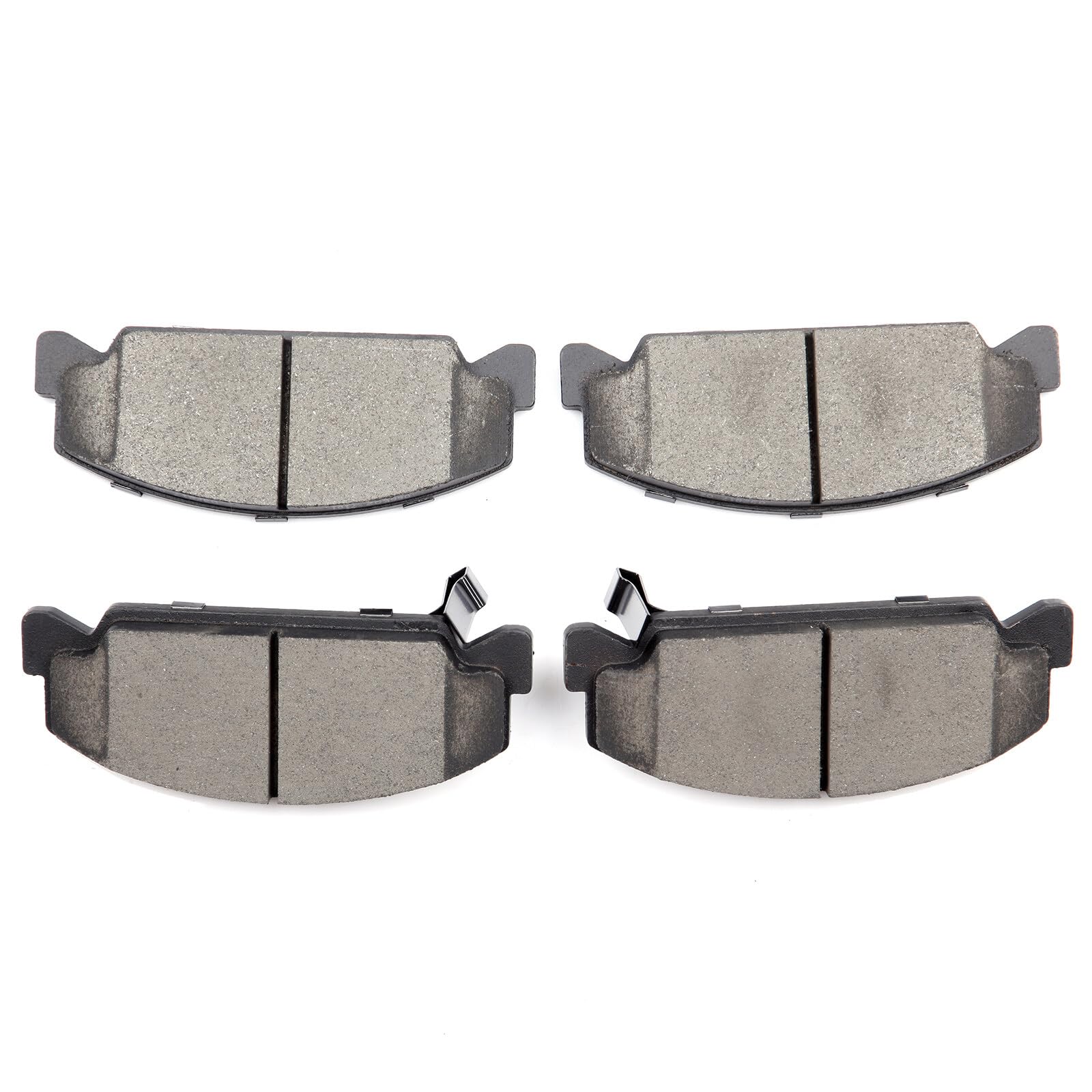 Cciyu D1522 Ceramic Front Brake Pad Set - Fit For Chevrolet Cruze (2011-2015, 2016 Limited), Chevrolet Sonic (2012-2017)