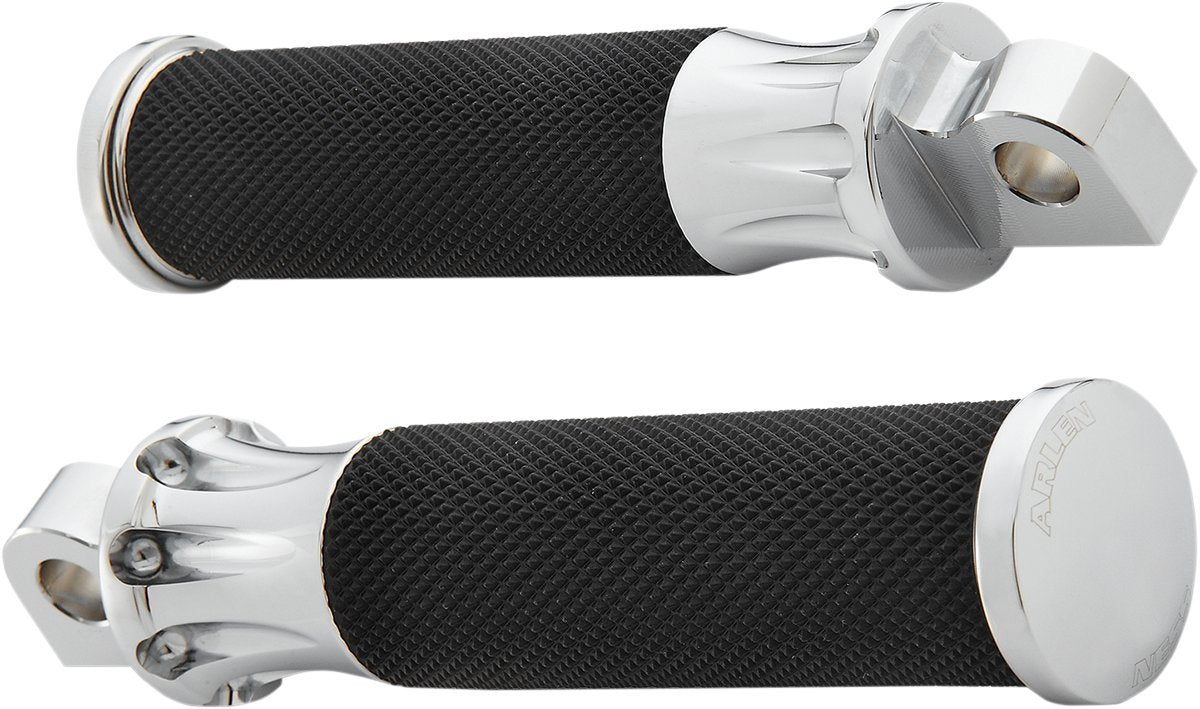 Arlen Ness 07-925 Black Fusion Male-Mount Footpeg And Shift Peg