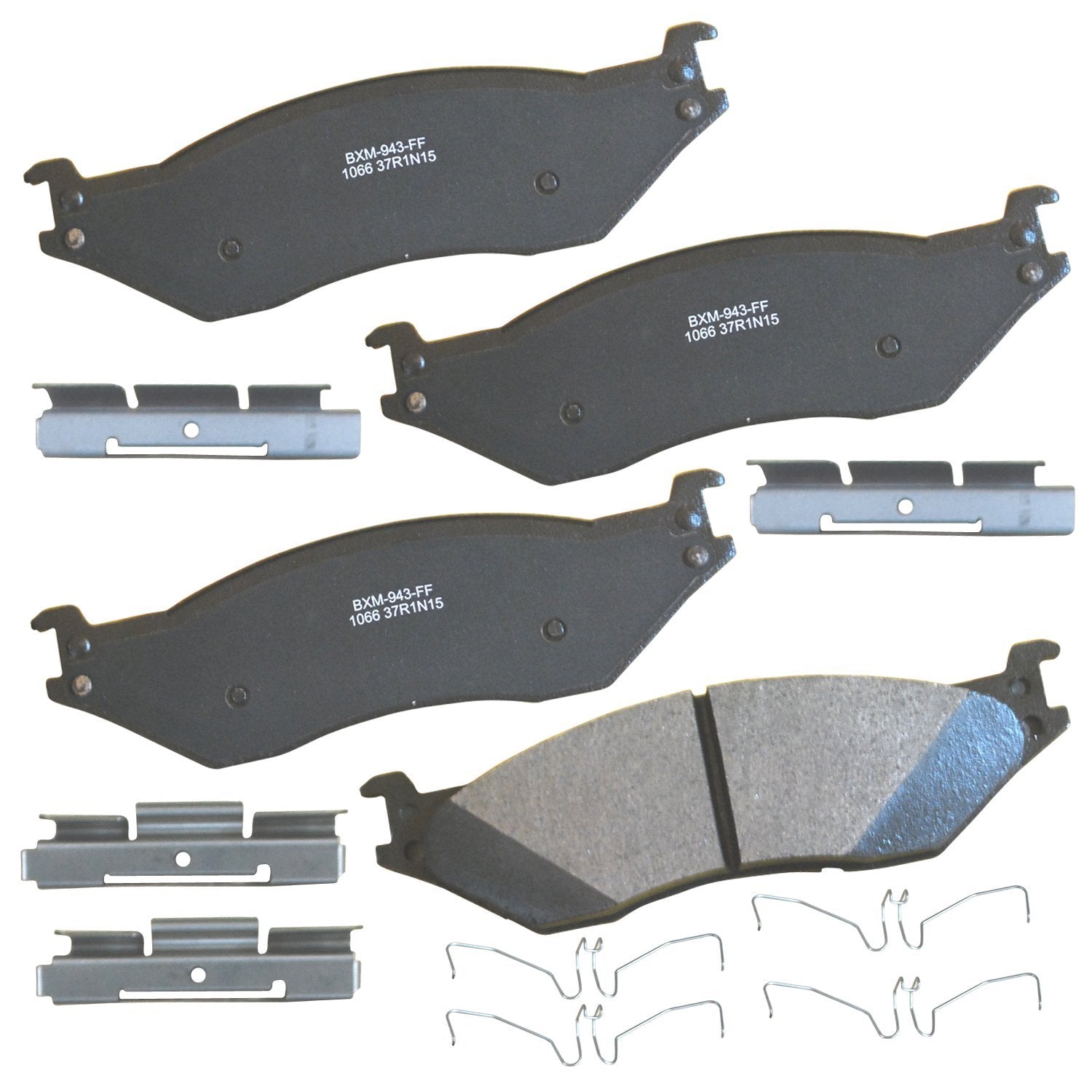 Bendix Premium Sbm1066 Semi-Metallic Brake Pads For Select Models Fleetwood Bounder,Bounder Anniversary Edition,Bounder Classic,