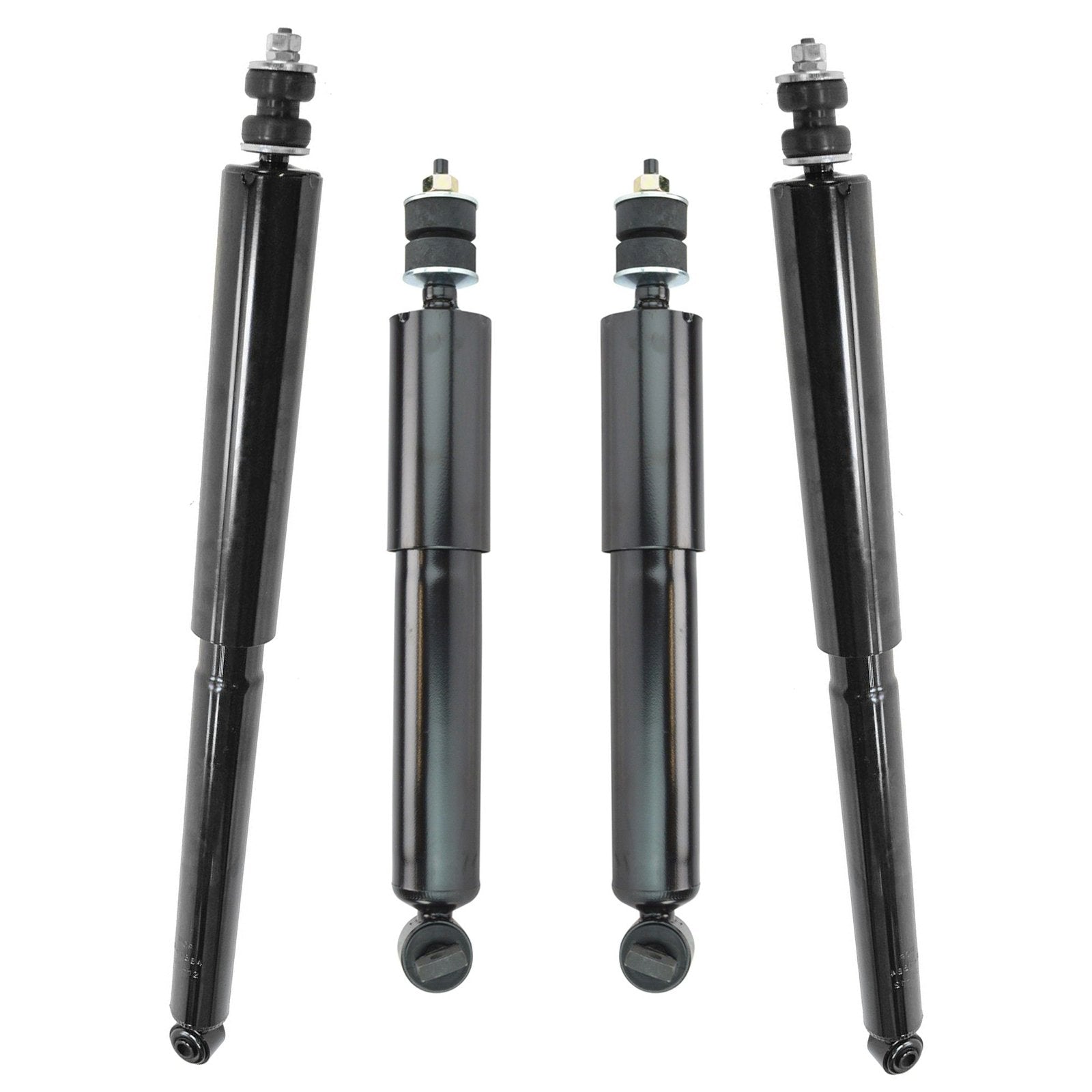 Trq Front And Rear Shock Absorber Set Compatible With 1997-2003 Ford F-150 2004 F-150 Heritage