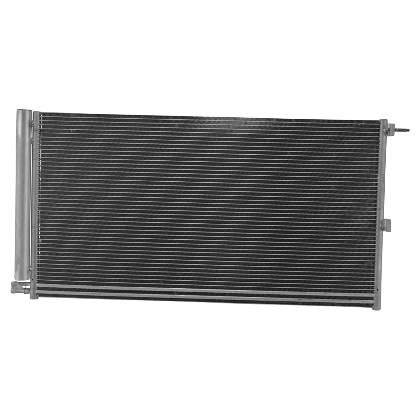 TRQ Air Conditioning A/C Condenser Receiver Drier Compatible with 2007-2014 Ford Expedition 2009-2014 F-150 Lincoln Navigator FO