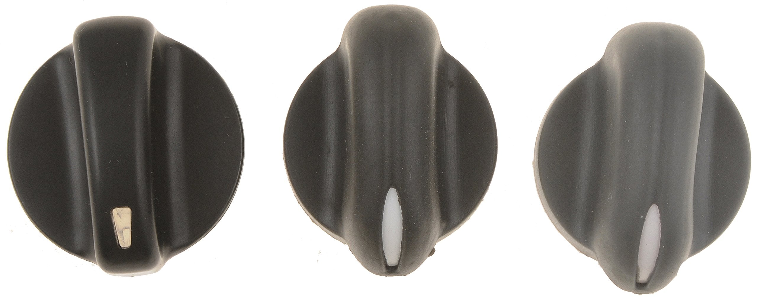 Dorman 76882 Temperature Control Knob Assortment Compatible With Select Buick / Geo / Pontiac Models, 3 Piece